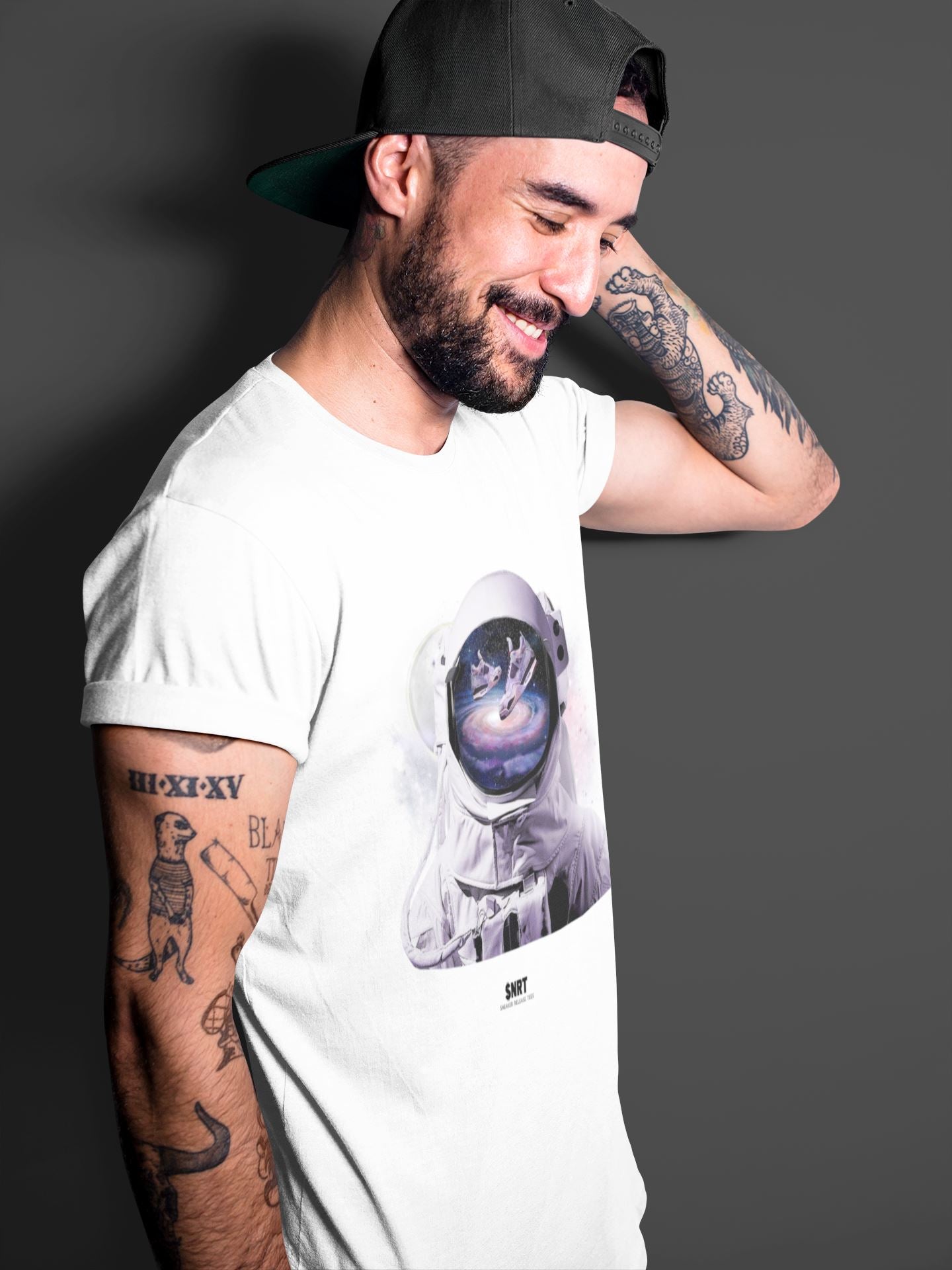 Space Discovery Unisex Tops - Air Jordan 4 Zen Master