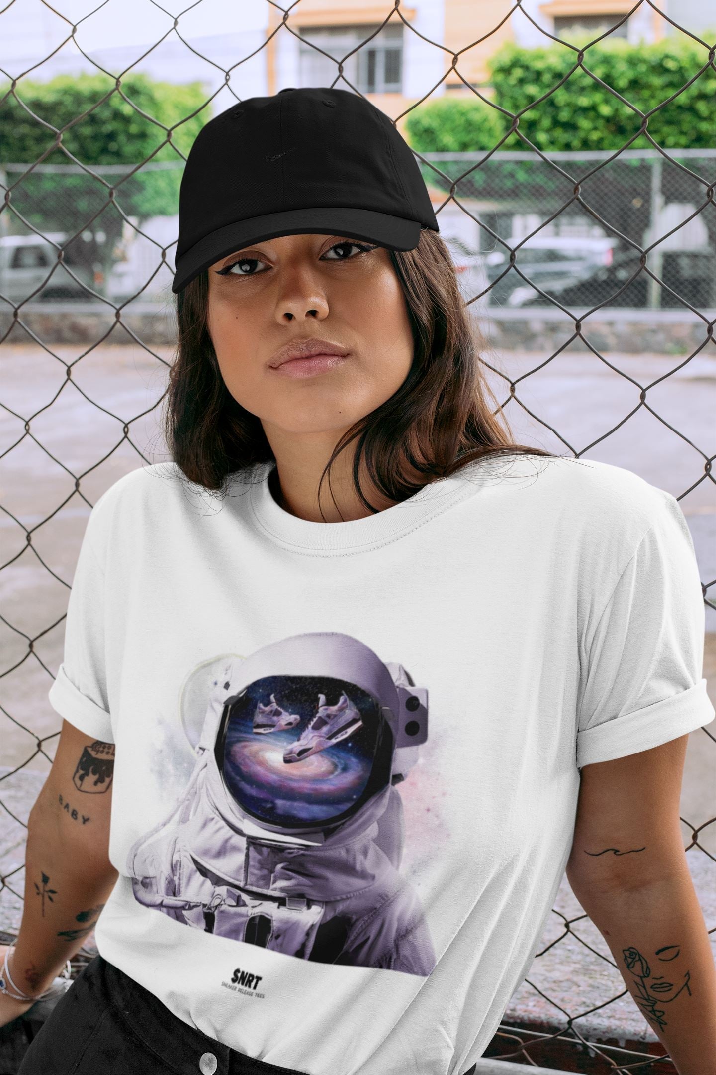 Space Discovery Unisex Tops - Air Jordan 4 Zen Master