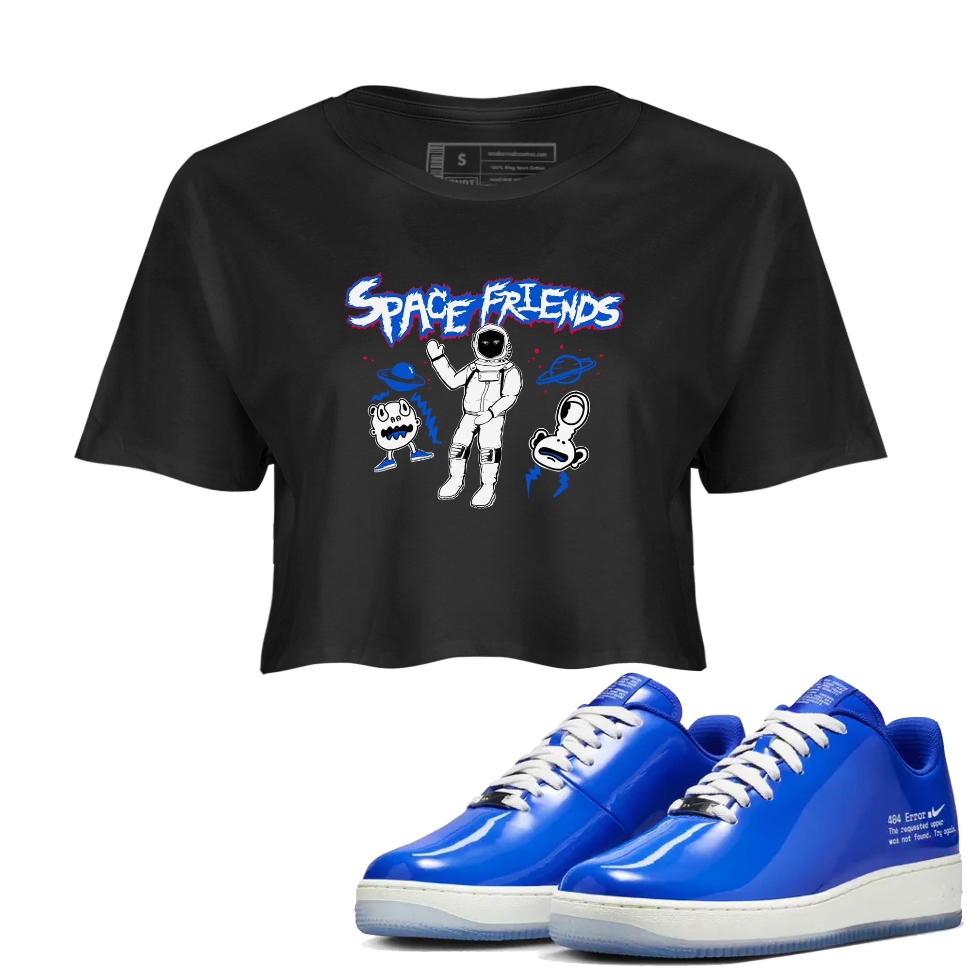 Space Friends snkmatch Women's Top - Air Force 1 404 Error