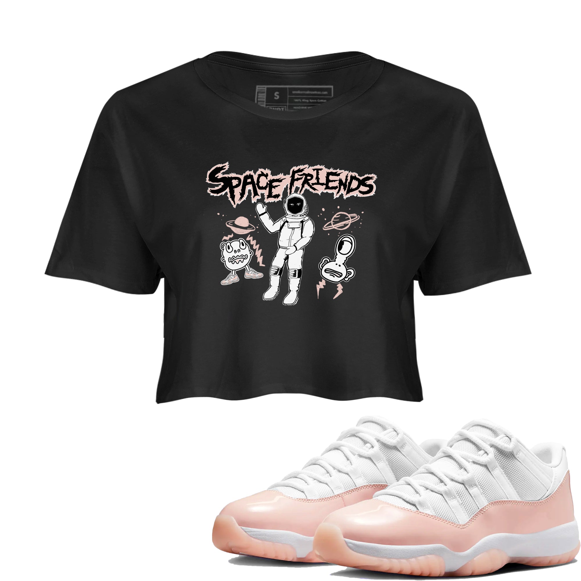 Space Friends snkmatch Women's Top - Air Jordan 11 Legend Pink
