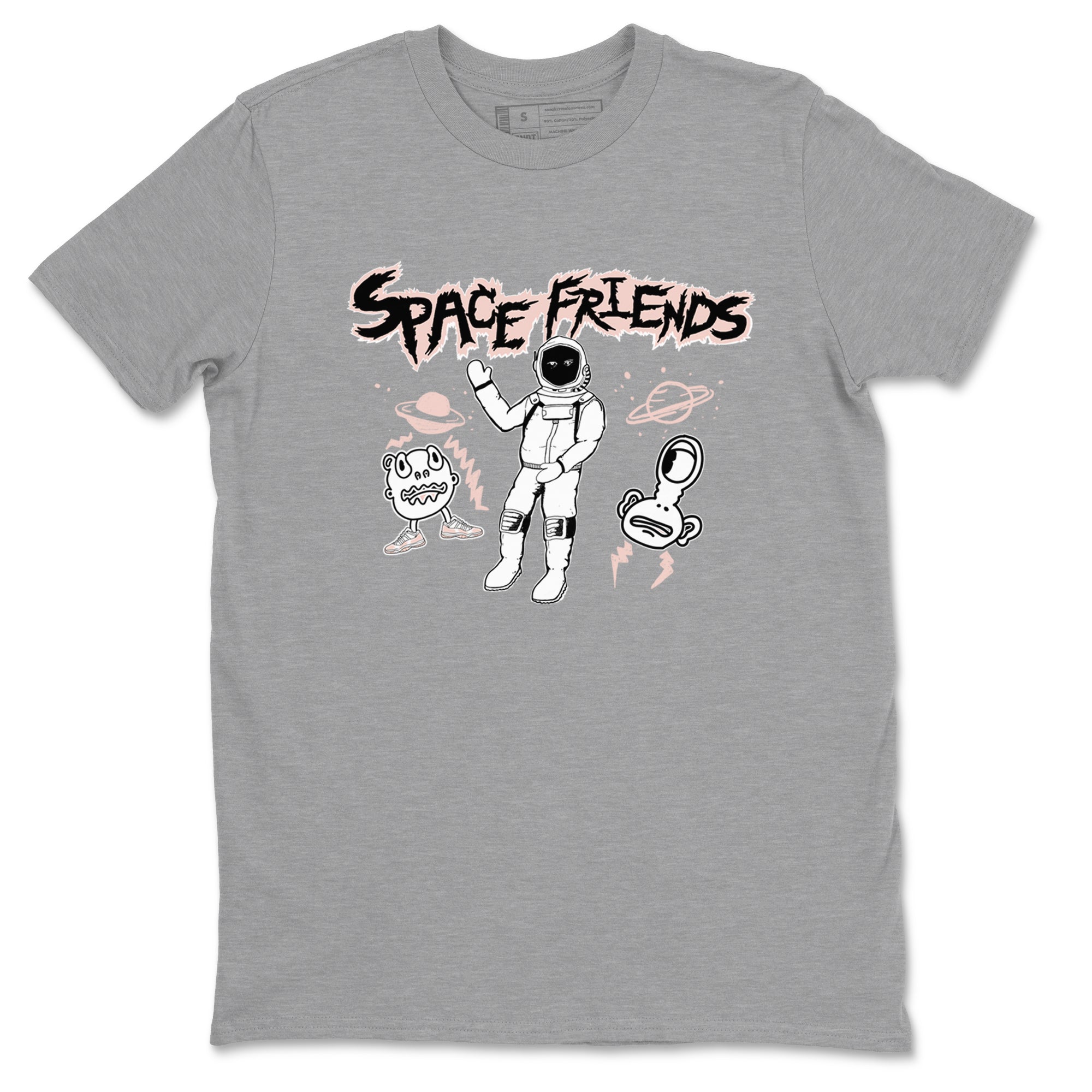 Space Friends snkmatch Tees - Air Jordan 11 Legend Pink
