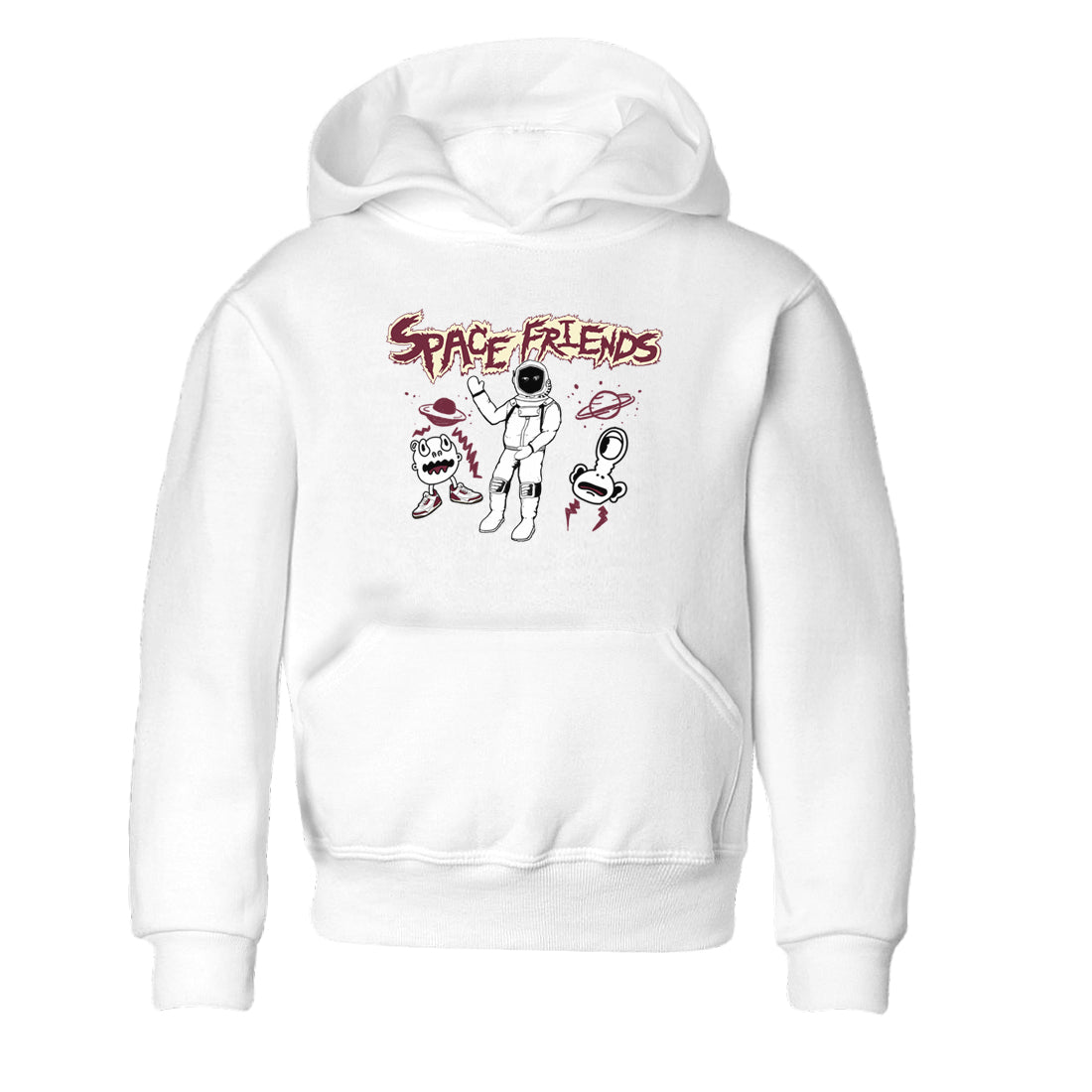 Space Friends snkmatch Tees Kids - Air Jordan 3 A Ma Maniere x Burgundy Crush