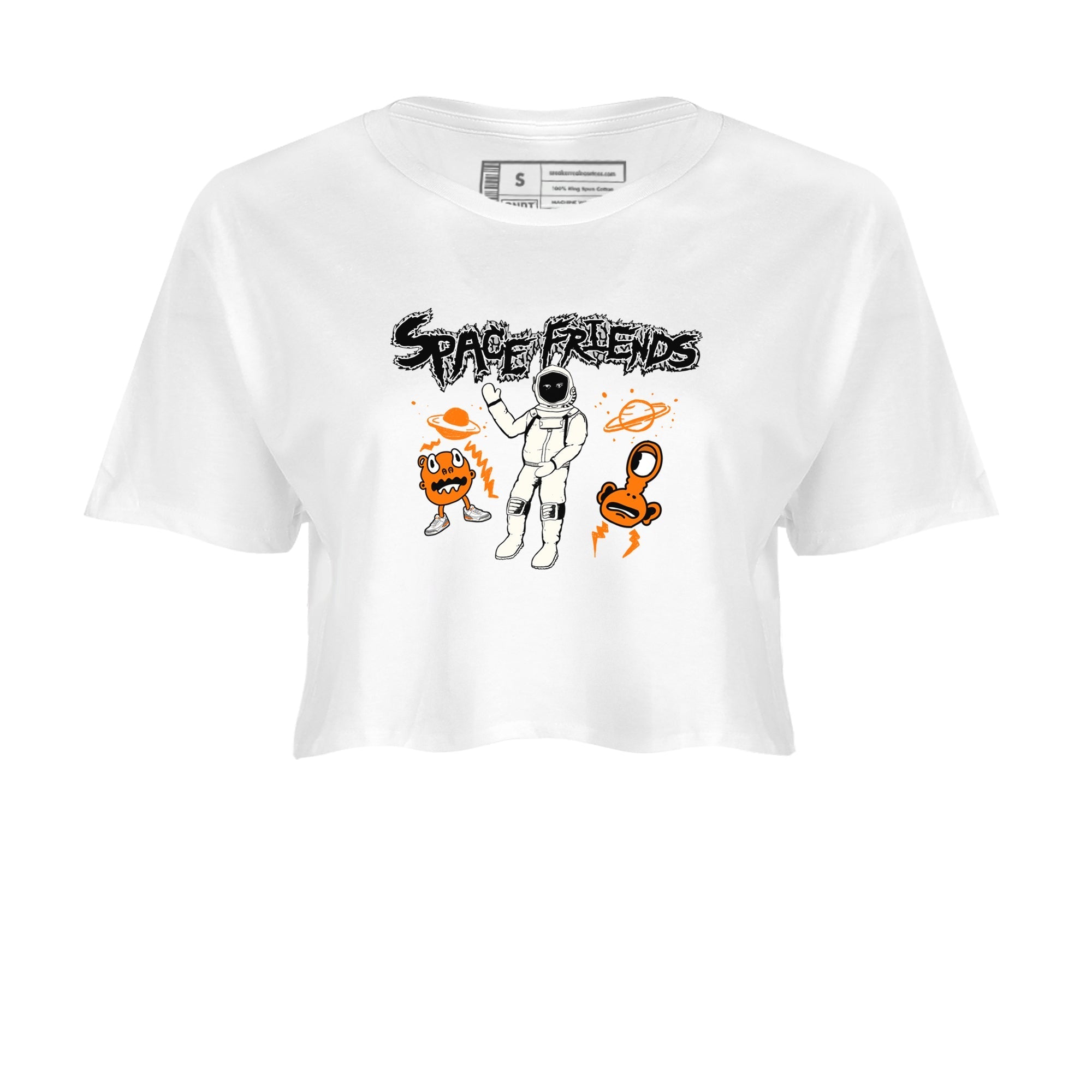 Space Friends snkmatch Women's Top - Air Jordan 3 Georgia Peach