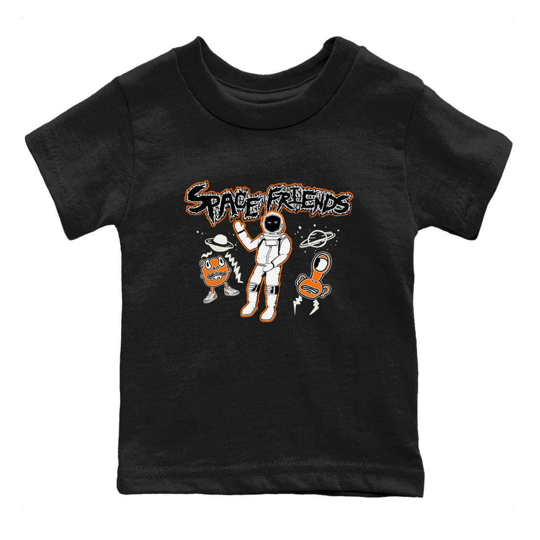 Space Friends snkmatch Tees Kids - Air Jordan 3 Georgia Peach