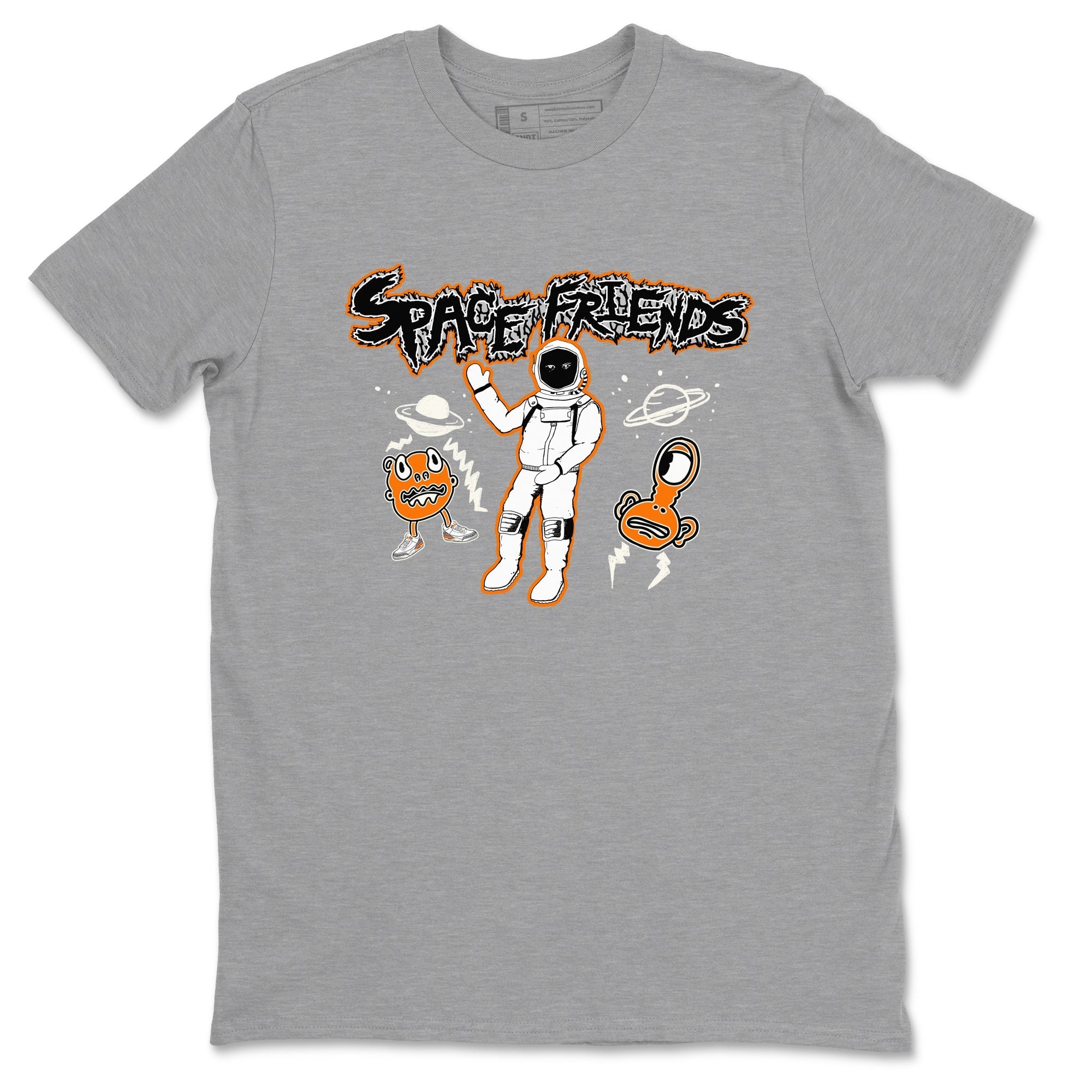 Space Friends snkmatch Tees - Air Jordan 3 Georgia Peach