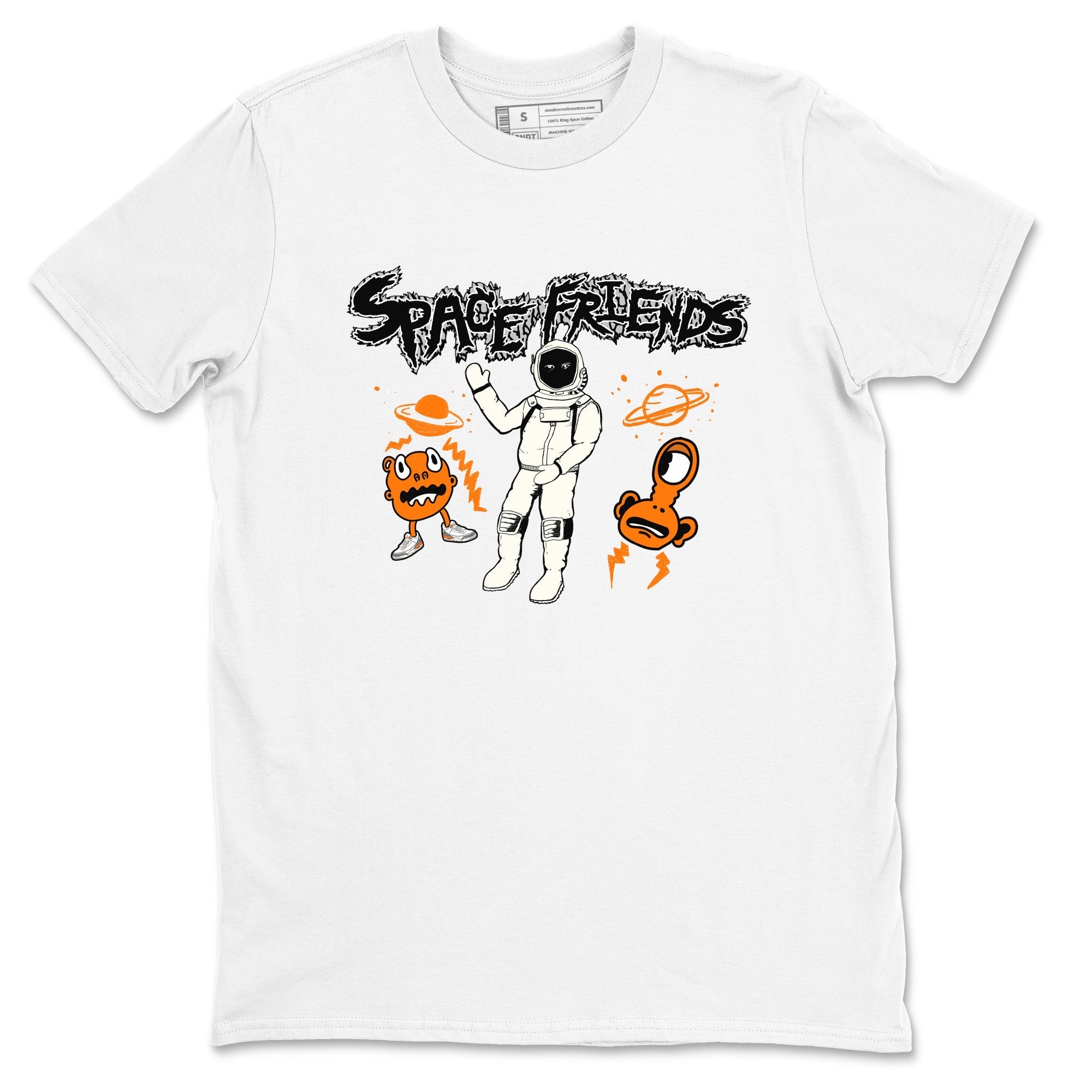 Space Friends snkmatch Tees - Air Jordan 3 Georgia Peach
