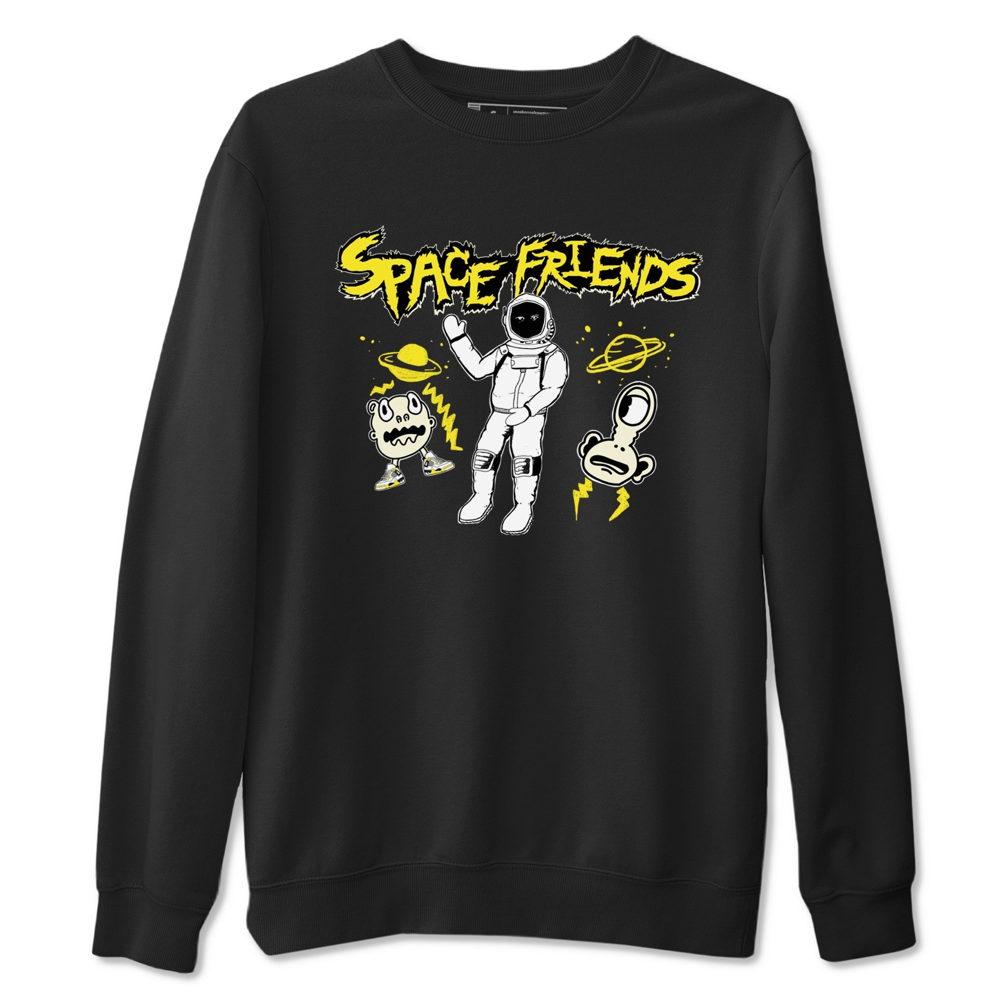 Space Friends snkmatch Tees - Air Jordan 4 Vivid Sulfur