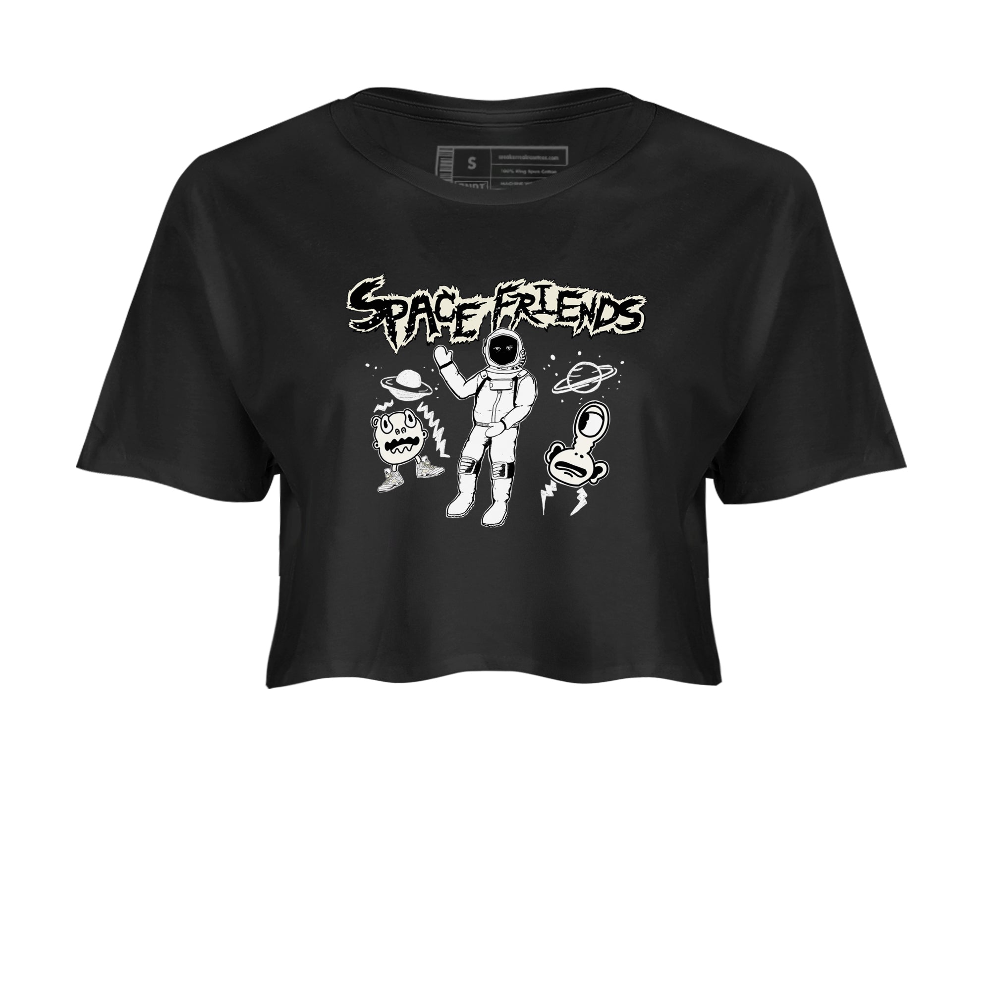 Space Friends snkmatch Women's Top - Air Jordan 5 Sail