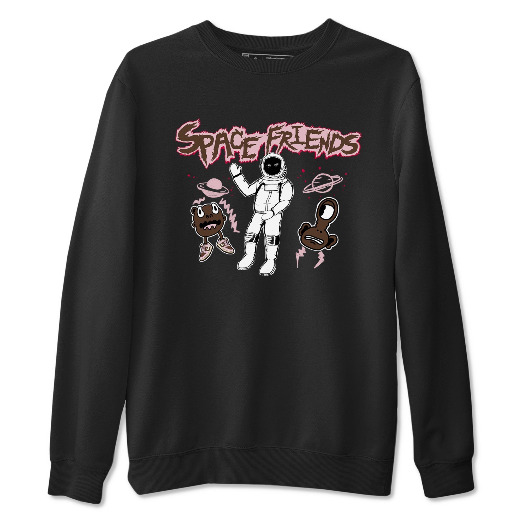 Space Friends snkmatch Tees - Dunk Cacao Wow And Pink Foam