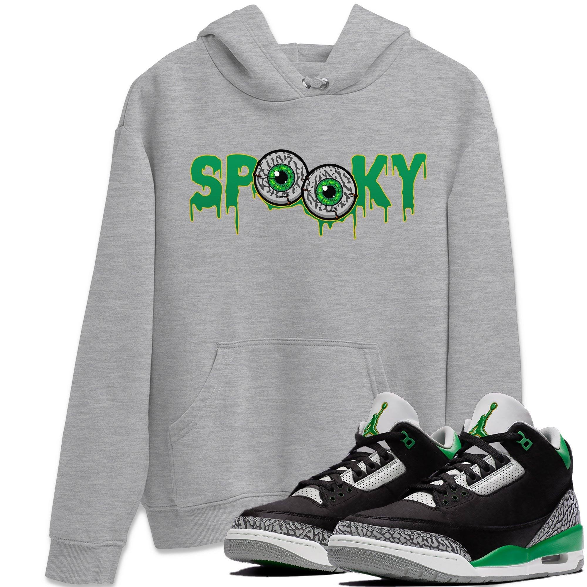 Spooky Unisex Tops - Air Jordan 3 Pine Green