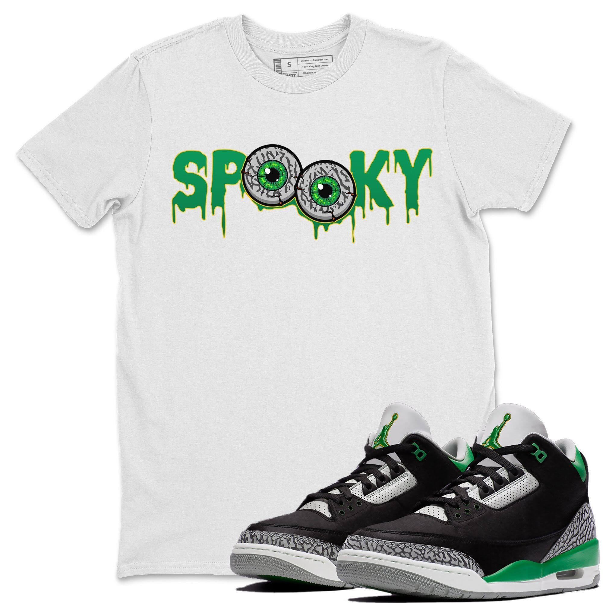 Spooky Unisex Tops - Air Jordan 3 Pine Green