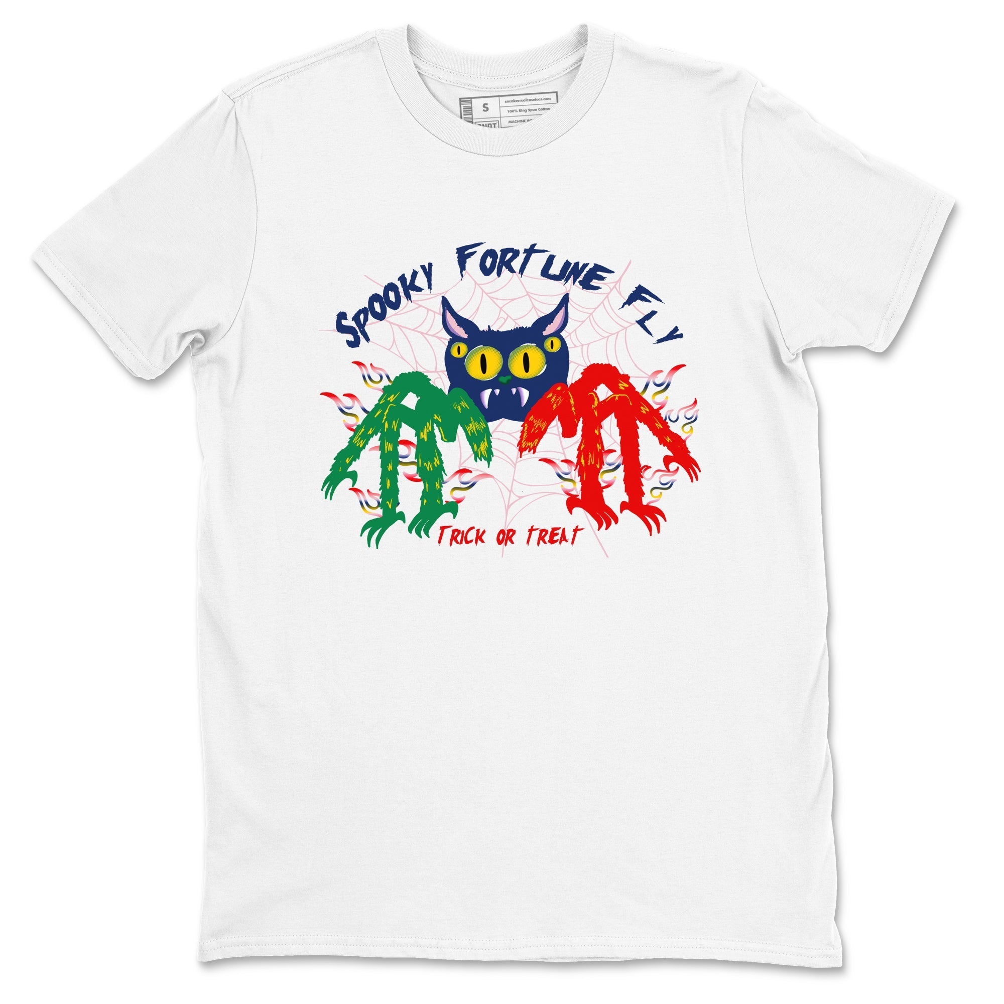 Spooky Fortune Fly snkmatch Tees - Air Force 3 Blue Void and Tour Yellow