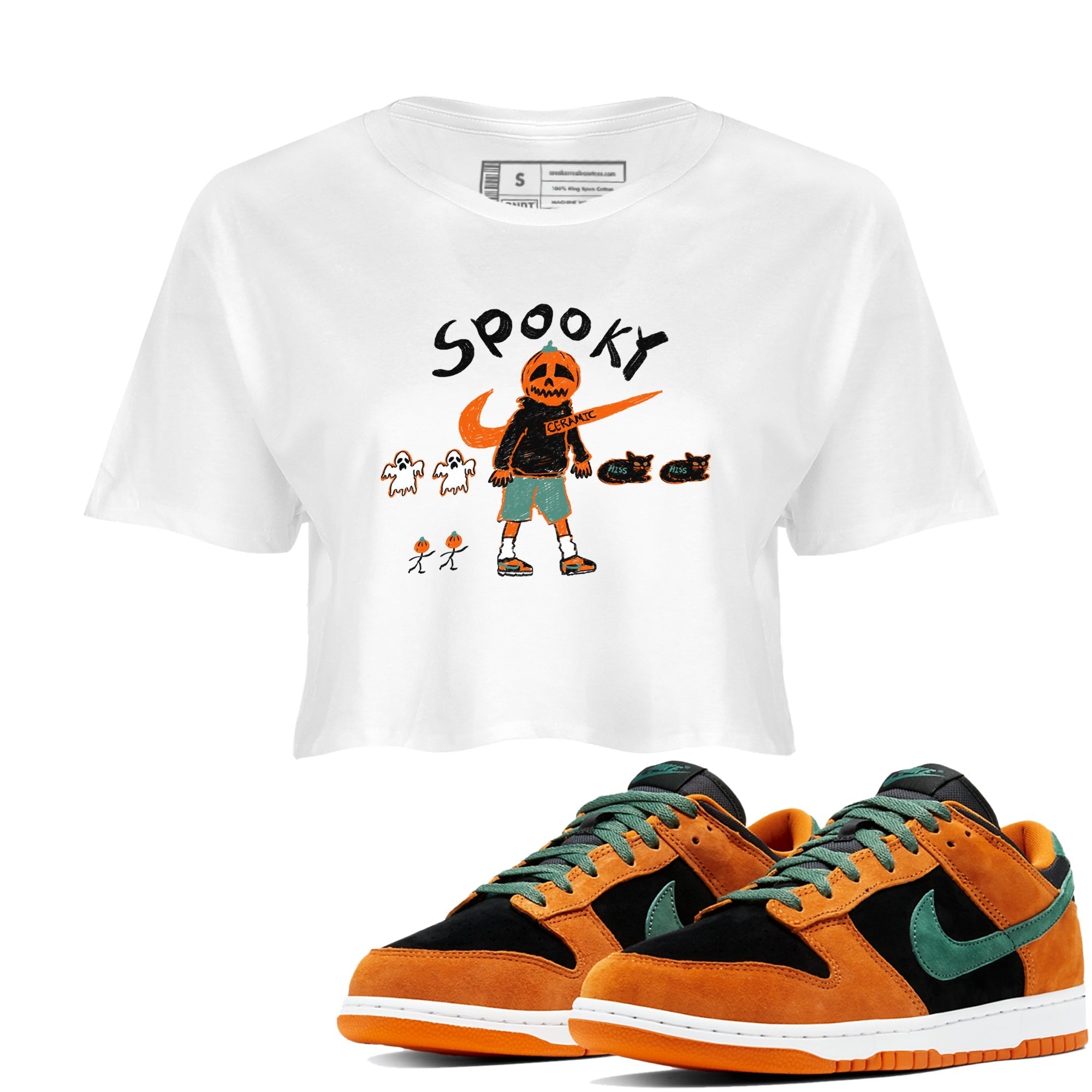 Spooky Pumpkin snkmatch Women's Top - Dunk Ceramic