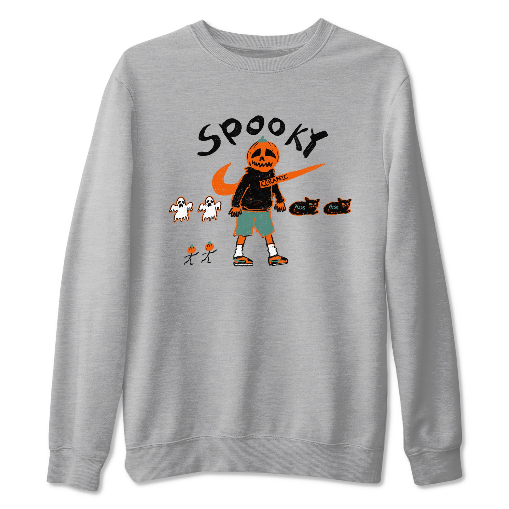 Spooky Pumpkin snkmatch Tees - Dunk Ceramic
