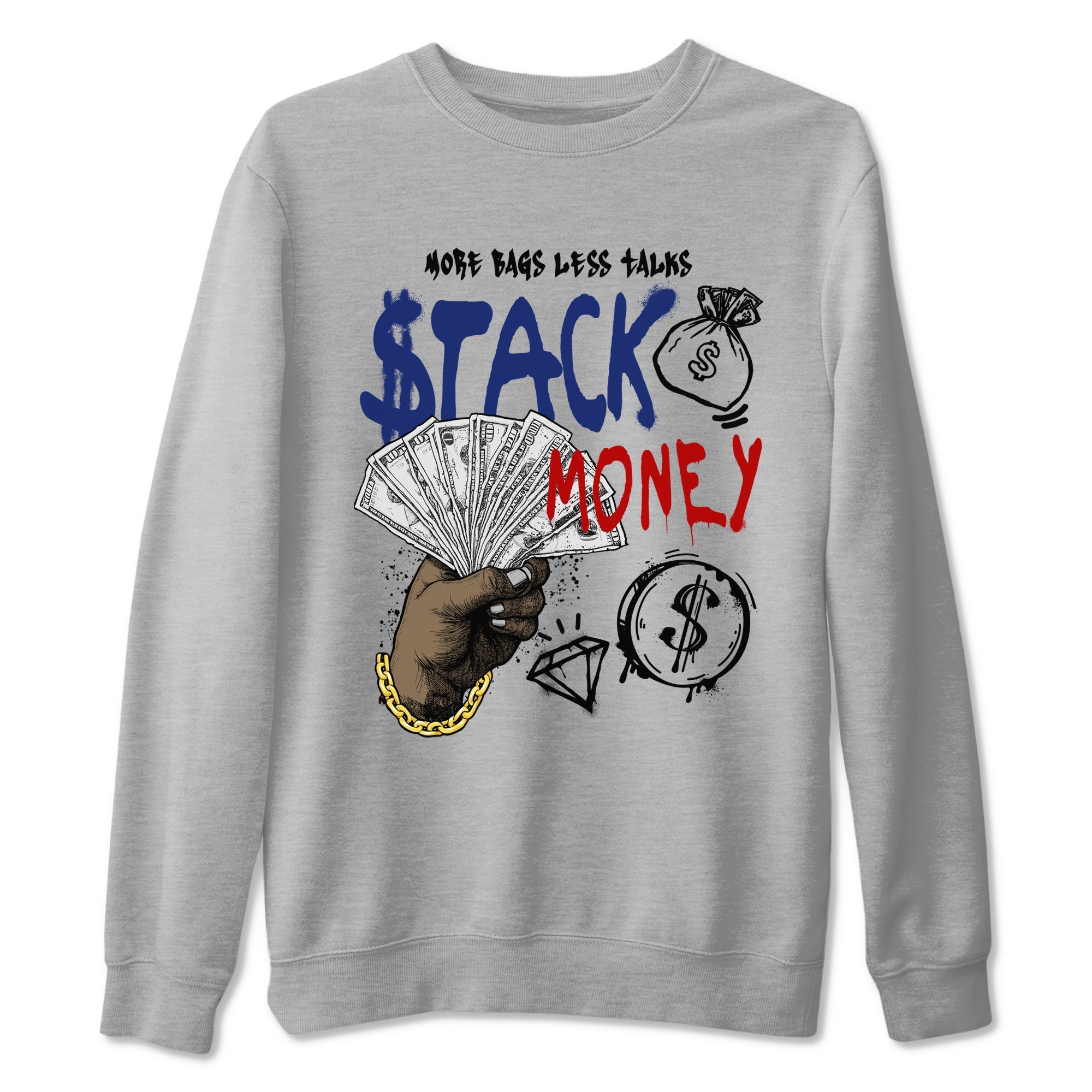 Stack Money snkmatch Tees - Air Jordan 1 Rare Air