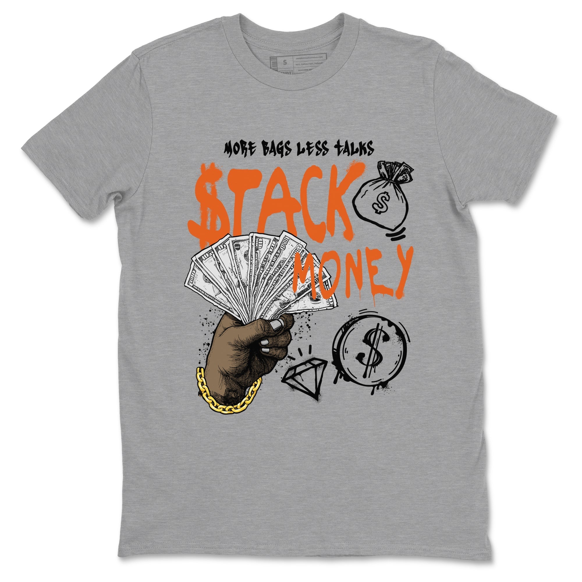 Stack Money snkmatch Tees - Air Jordan 1 Shattered Backboard
