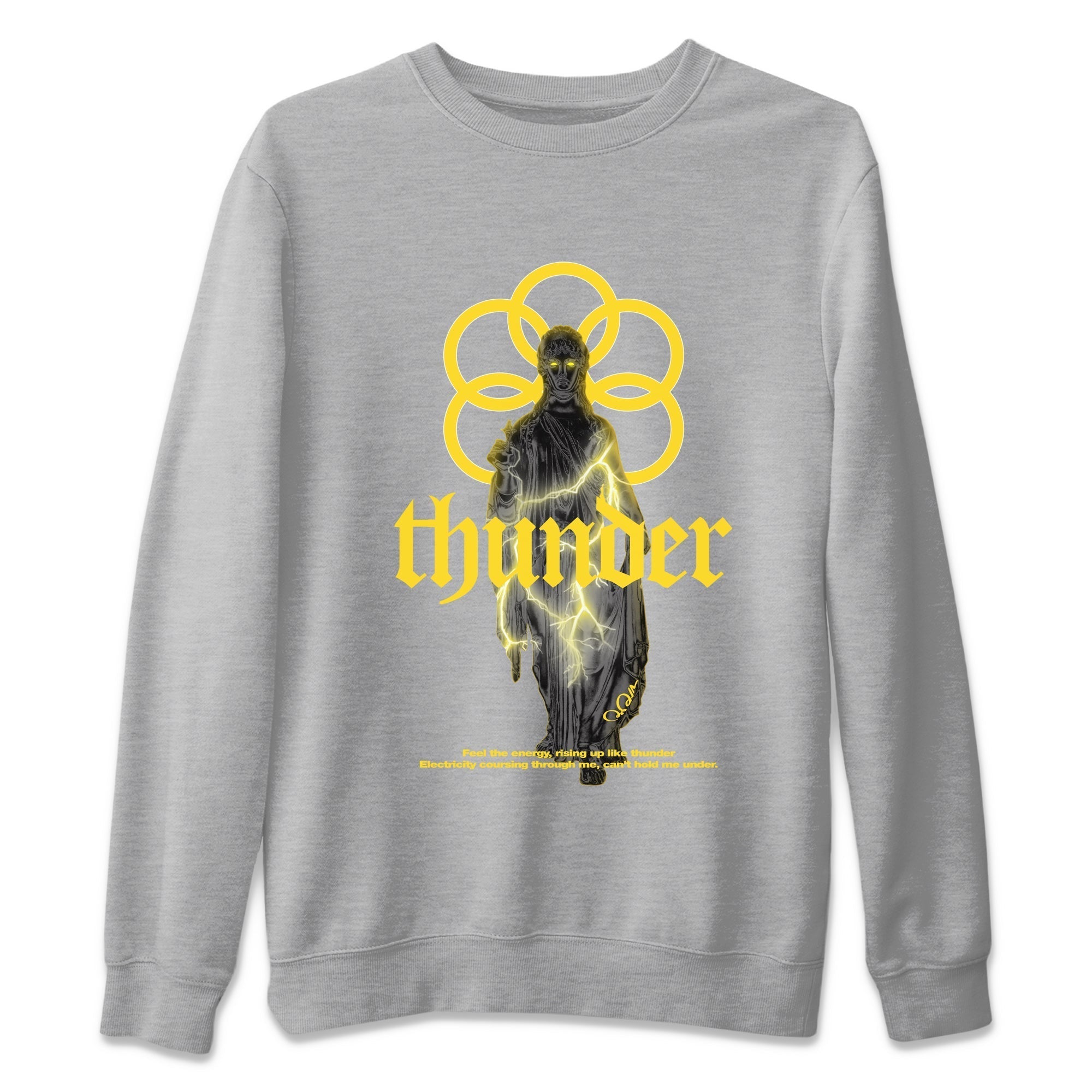 Statue Woman Unisex Tops - Air Jordan 4 Thunder