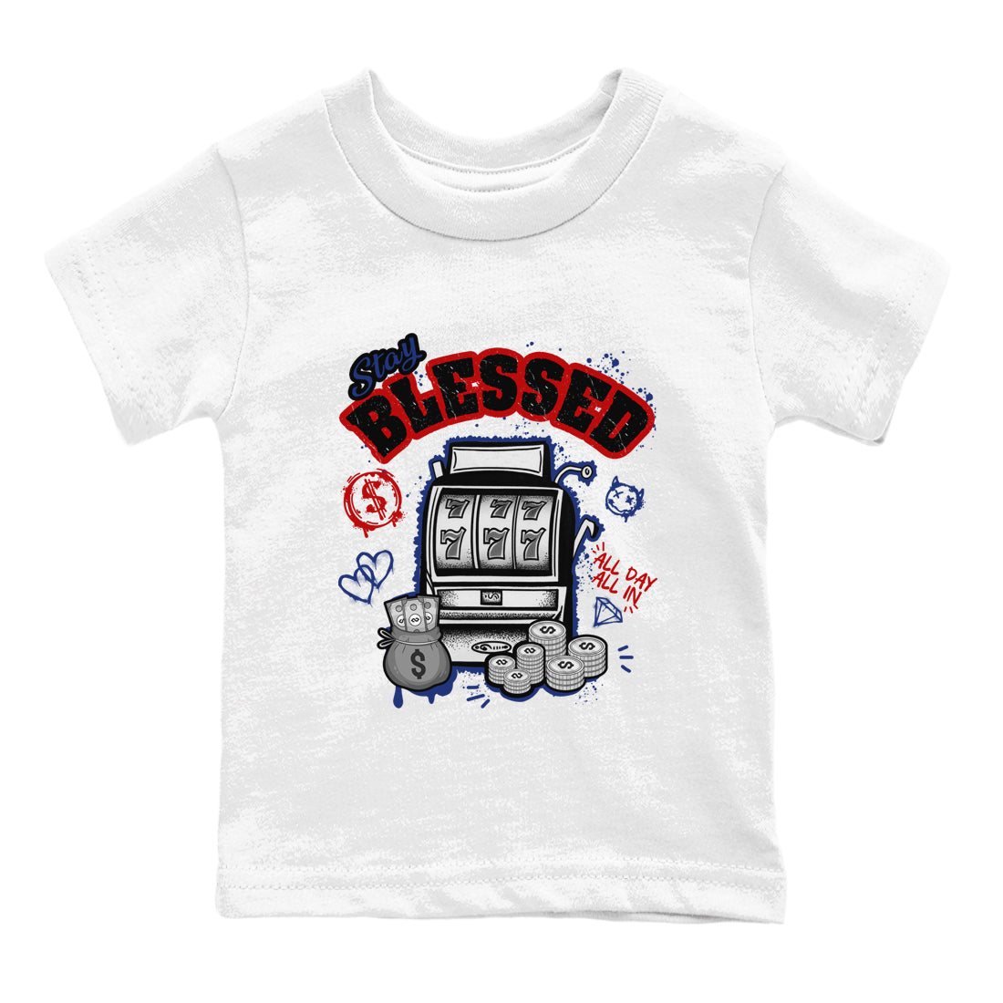 Stay Blessed snkmatch Tees Kids - Air Jordan 1 Rare Air