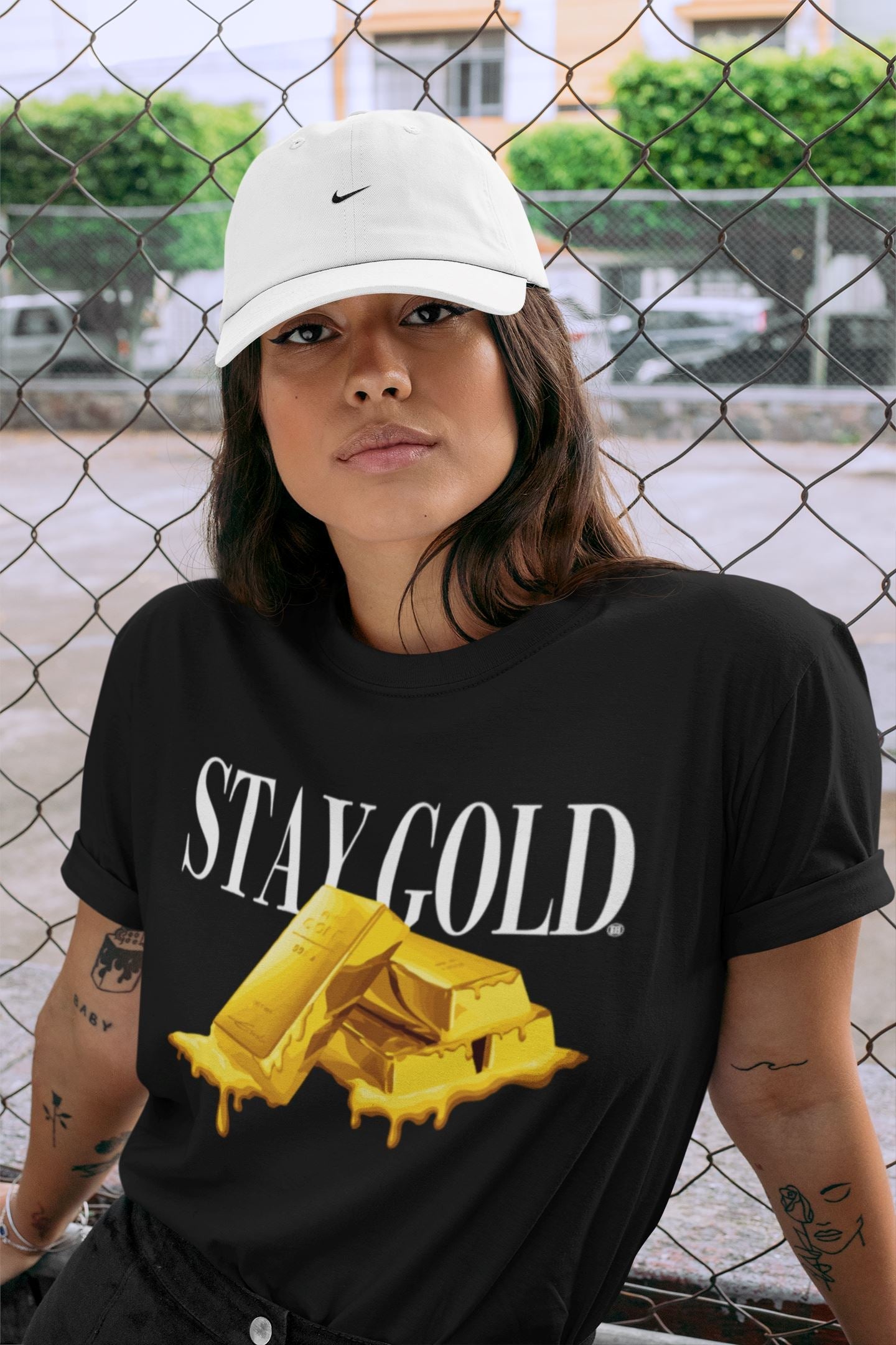 Stay Gold Unisex Tops - Air Jordan 1 Taxi