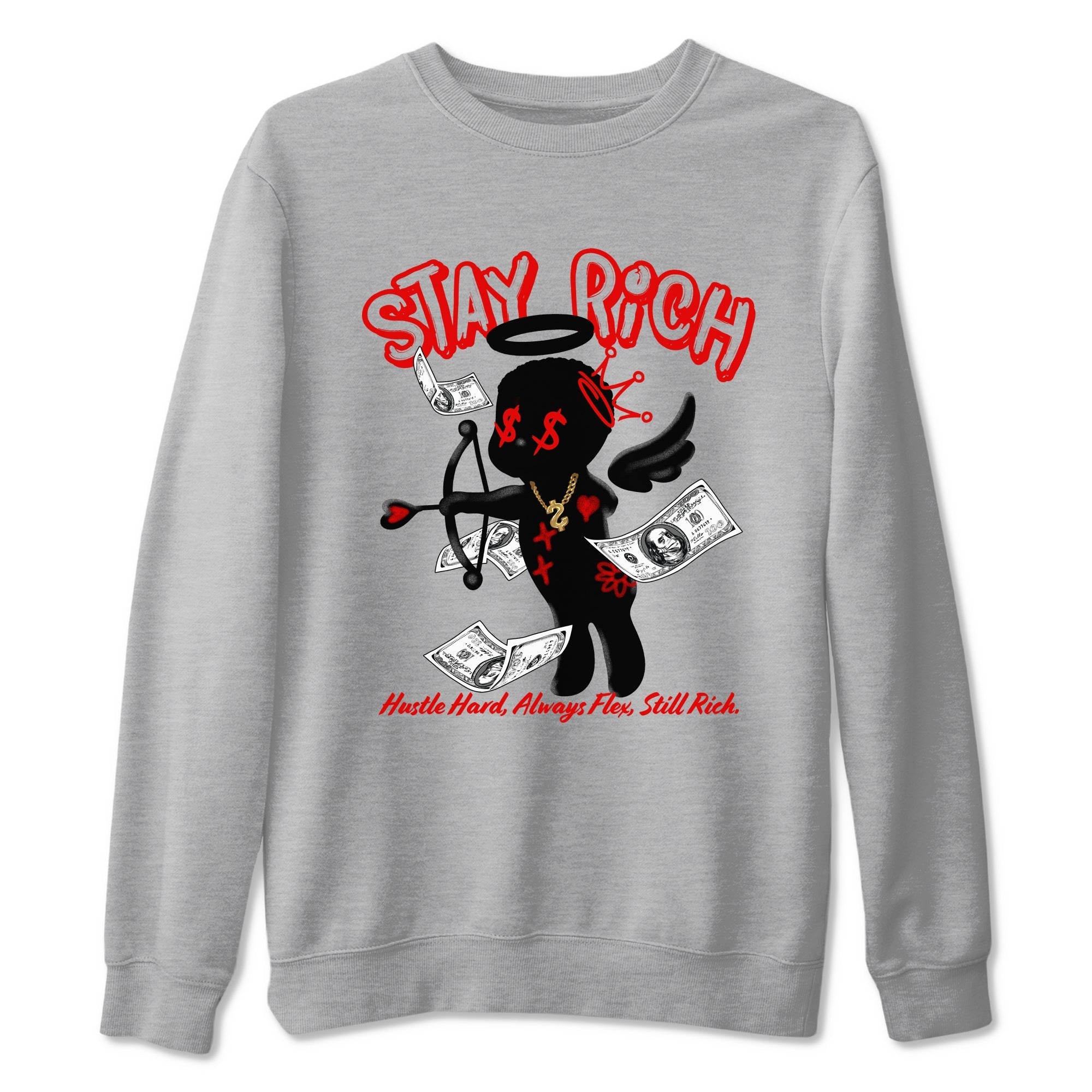 Stay Rich snkmatch Tees - Air Jordan 11 Bred Velvet