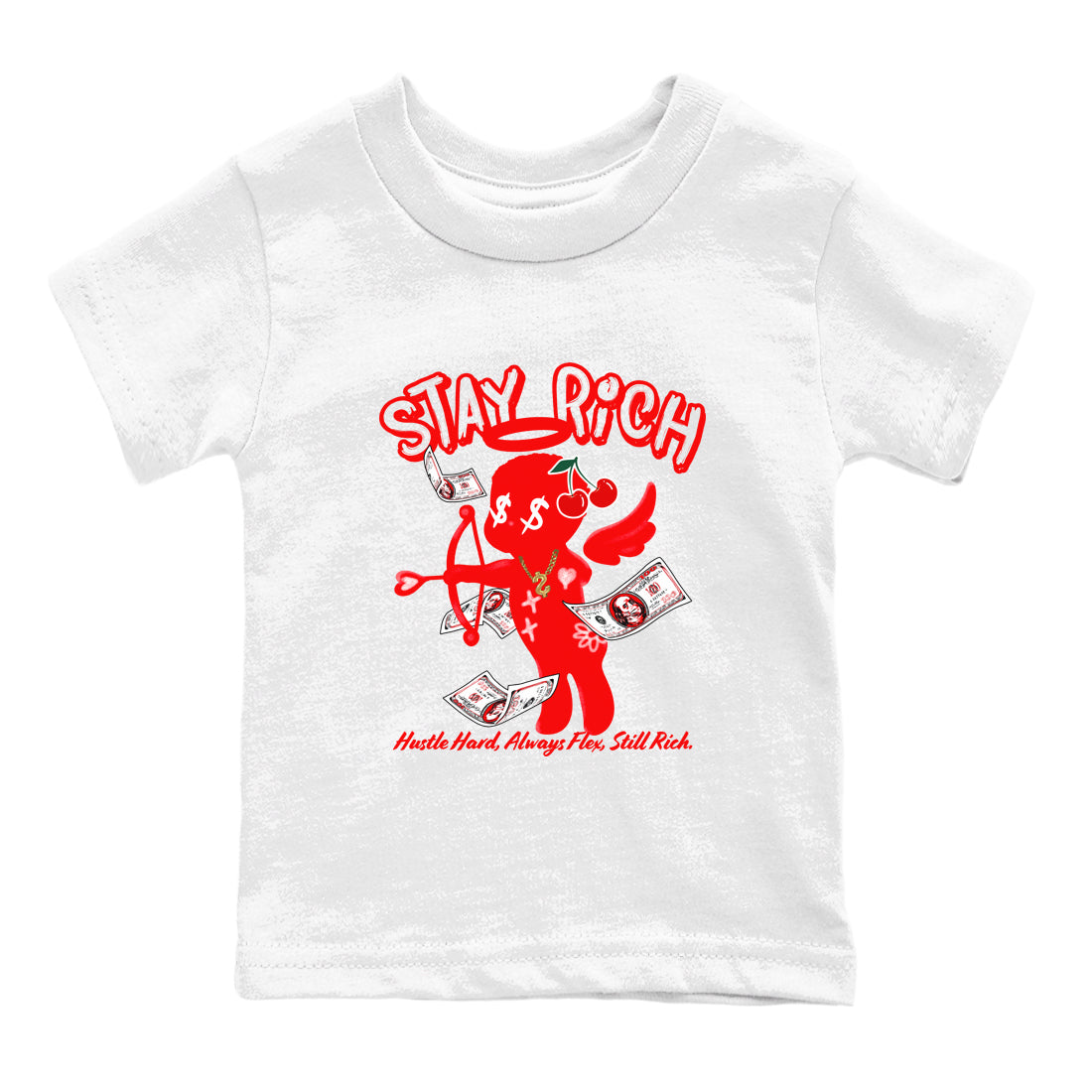 Stay Rich snkmatch Tees Kids - Air Jordan 11 Cherry