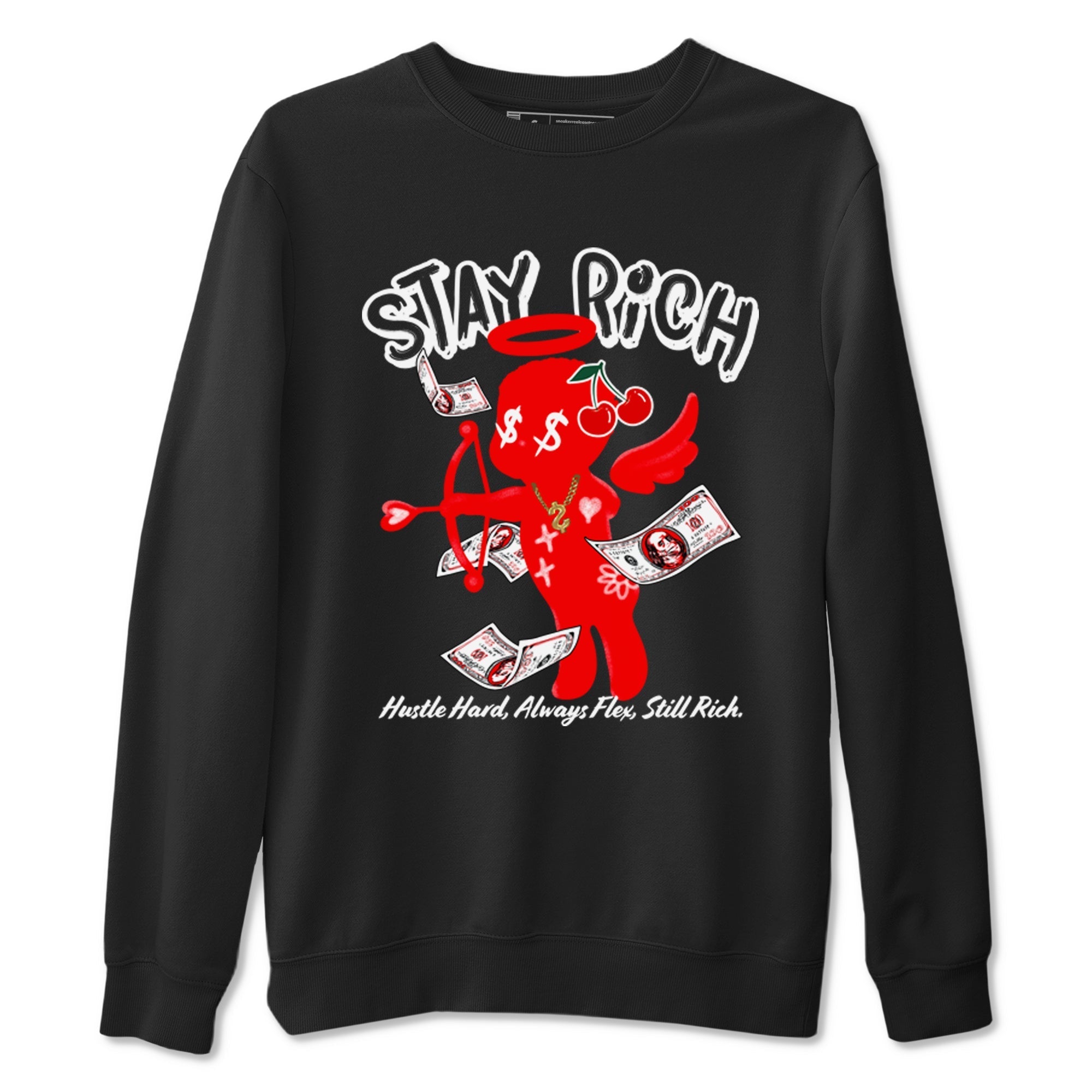 Stay Rich snkmatch Tees - Air Jordan 11 Cherry
