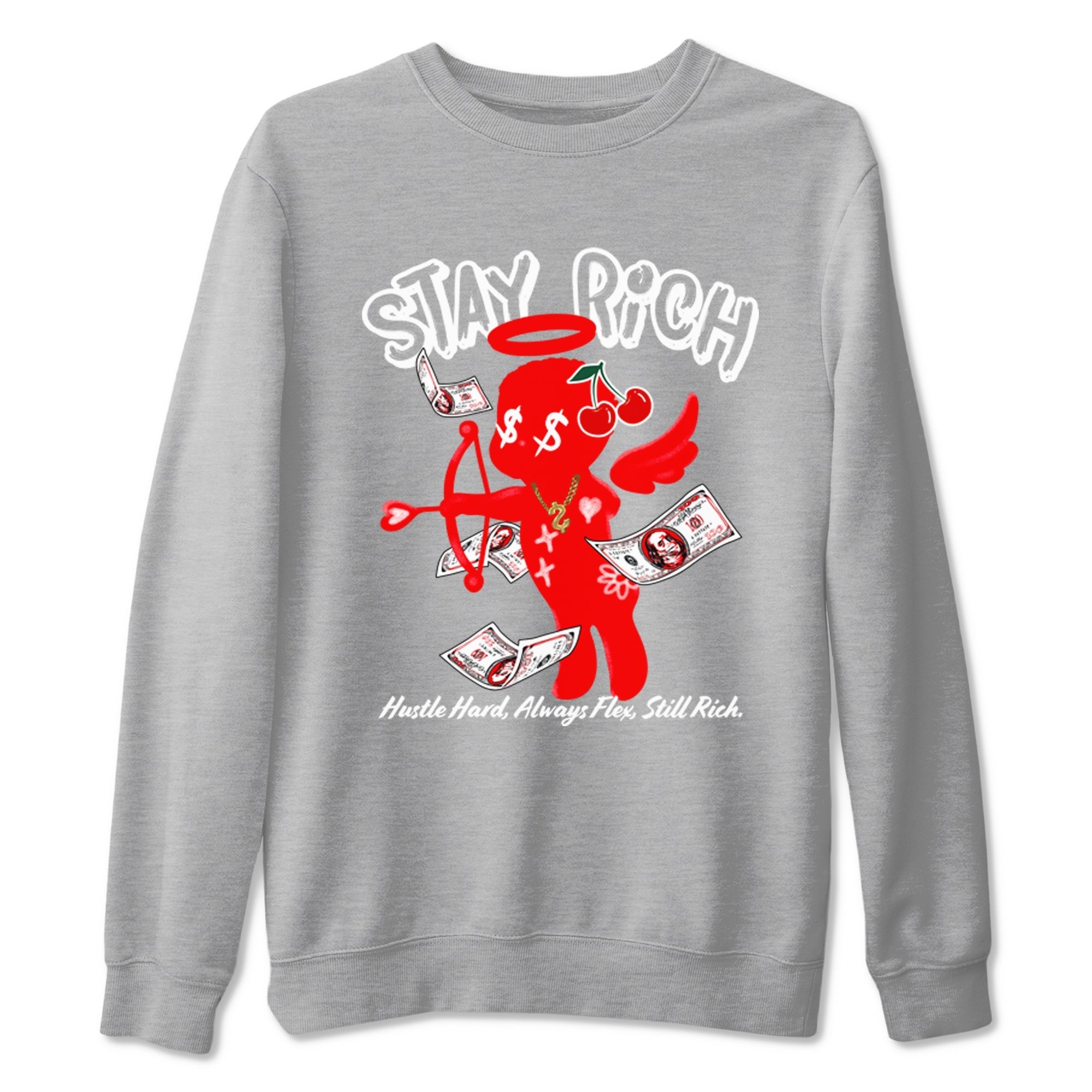 Stay Rich snkmatch Tees - Air Jordan 11 Cherry