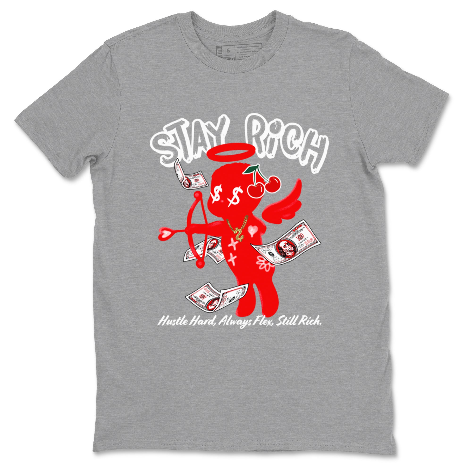 Stay Rich snkmatch Tees - Air Jordan 11 Cherry
