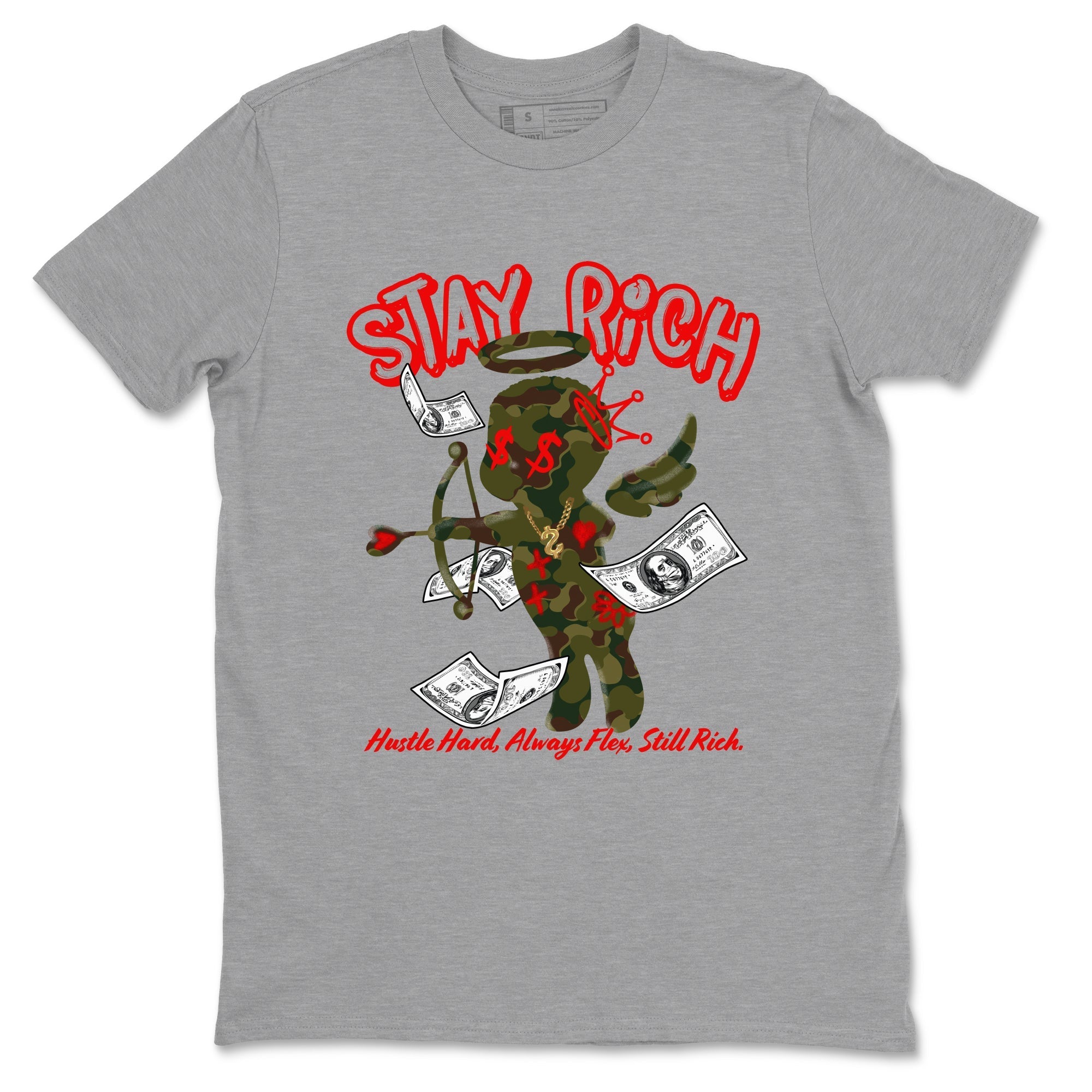 Stay Rich snkmatch Tees - Air Max 90 Reverse Duck Camo