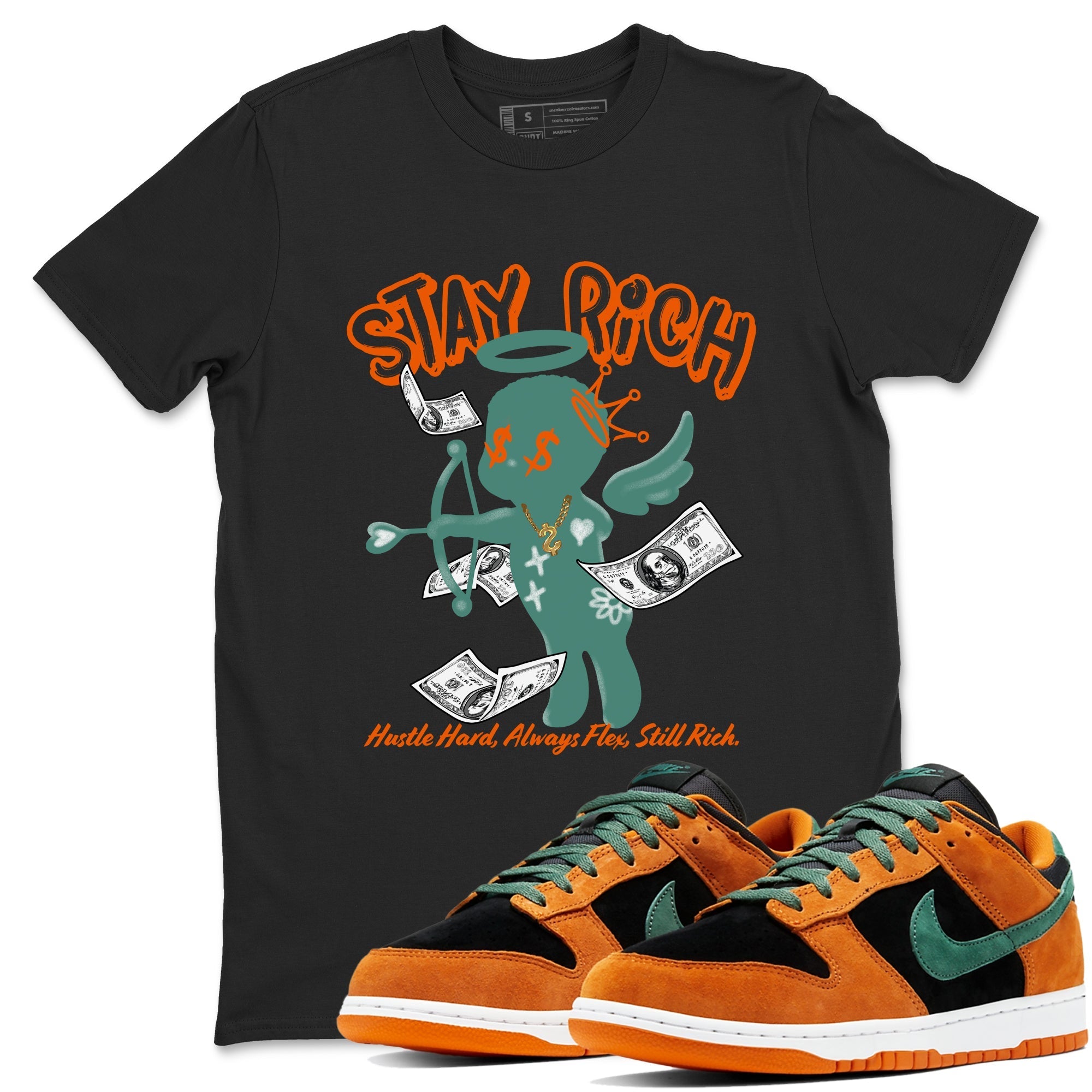 Stay Rich snkmatch Tees - Dunk Ceramic