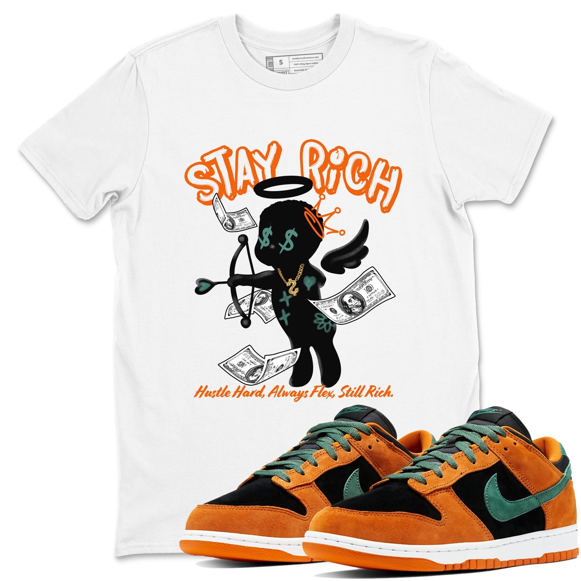 Stay Rich snkmatch Tees - Dunk Ceramic