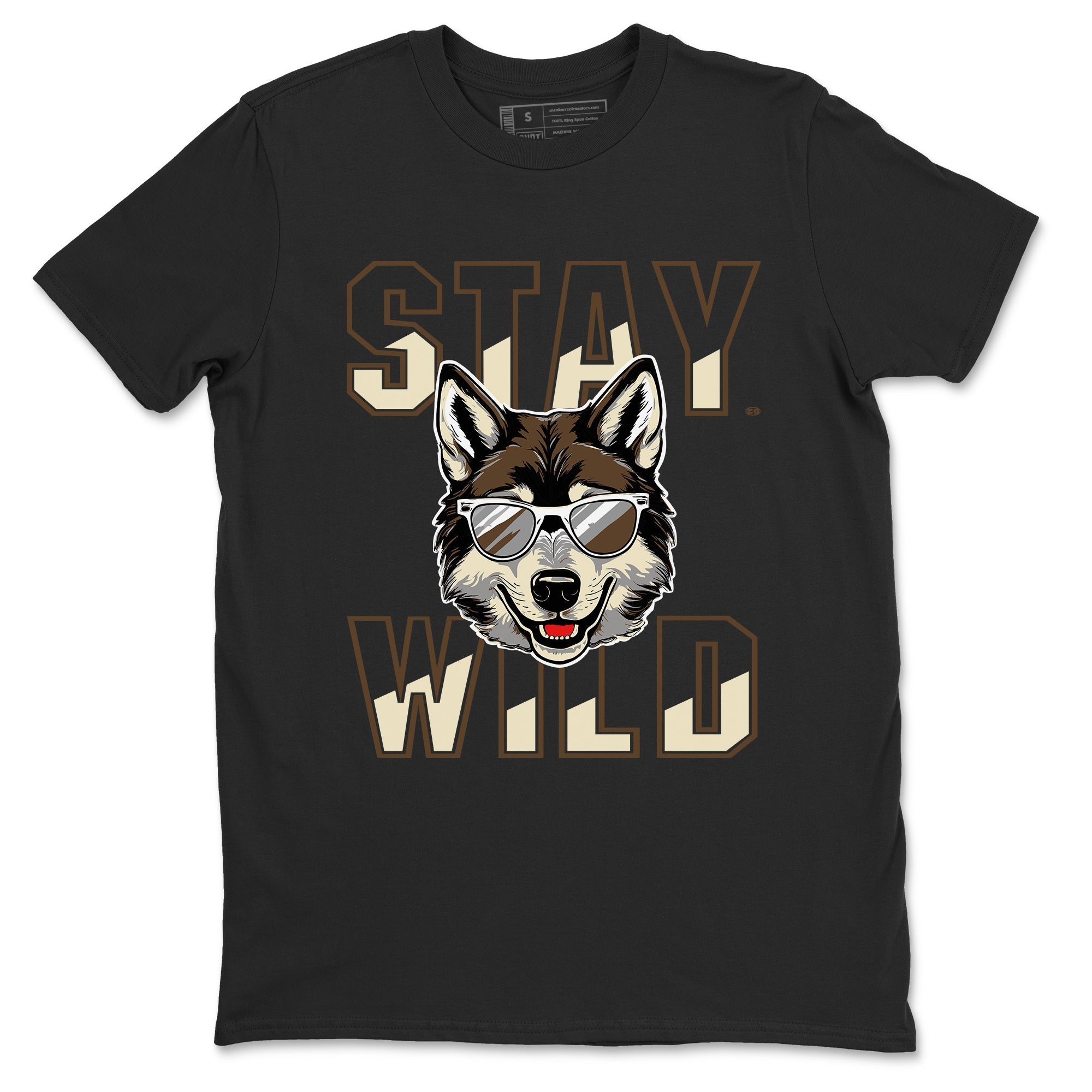 Stay Wild snkmatch Tees - Air Jordan 1 Mocha
