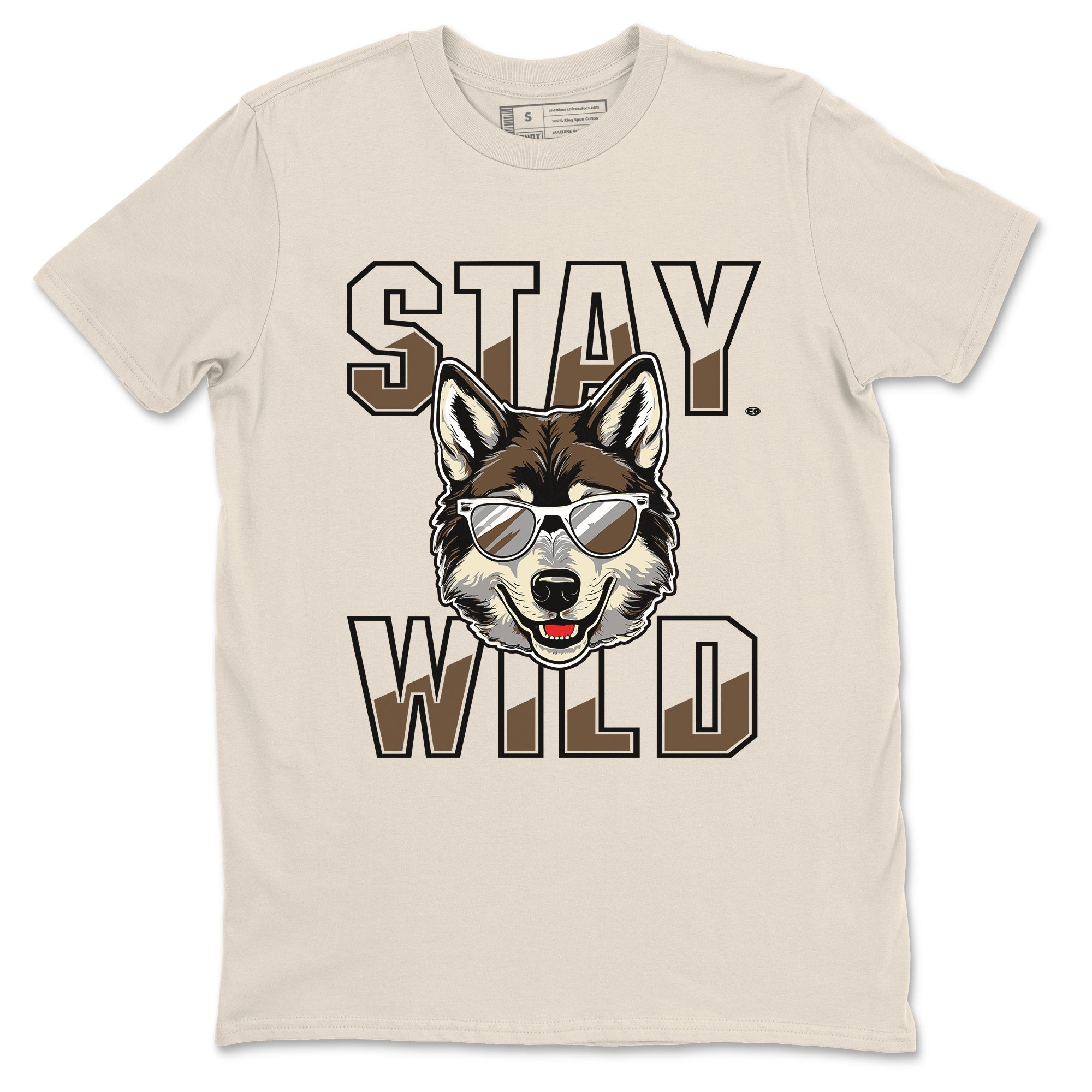 Stay Wild snkmatch Tees - Air Jordan 1 Mocha