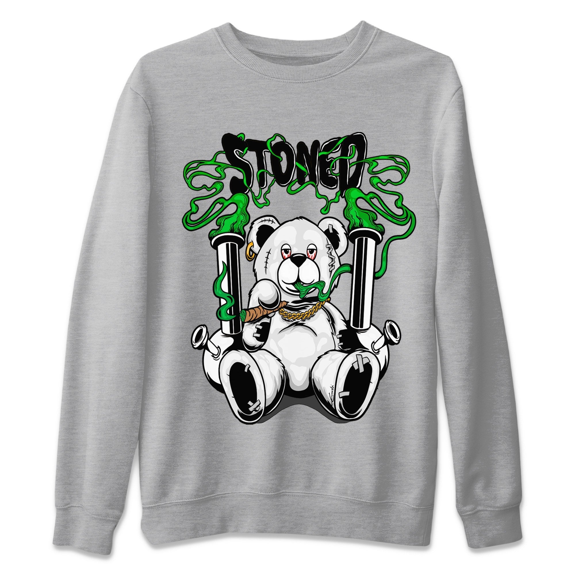 Stoned Bear Unisex Tops - Air Jordan 1 Celtics