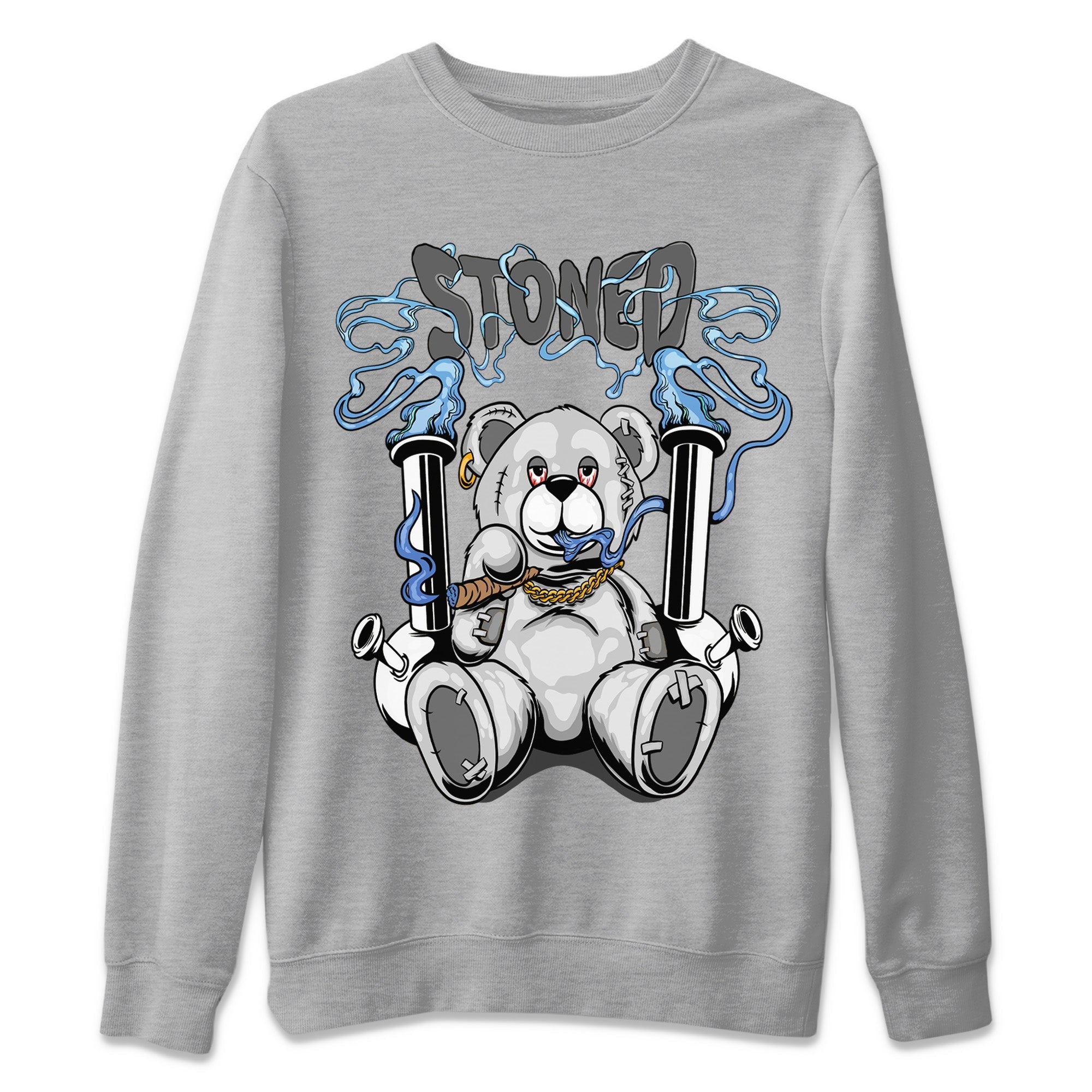 Stoned Bear Unisex Tops - Air Jordan 11 White Cement