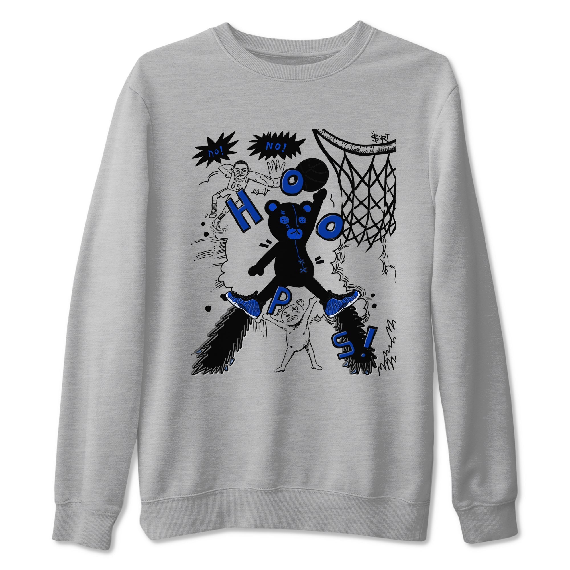 Stop The Bear snkmatch Tees - Air Foamposite One Royal