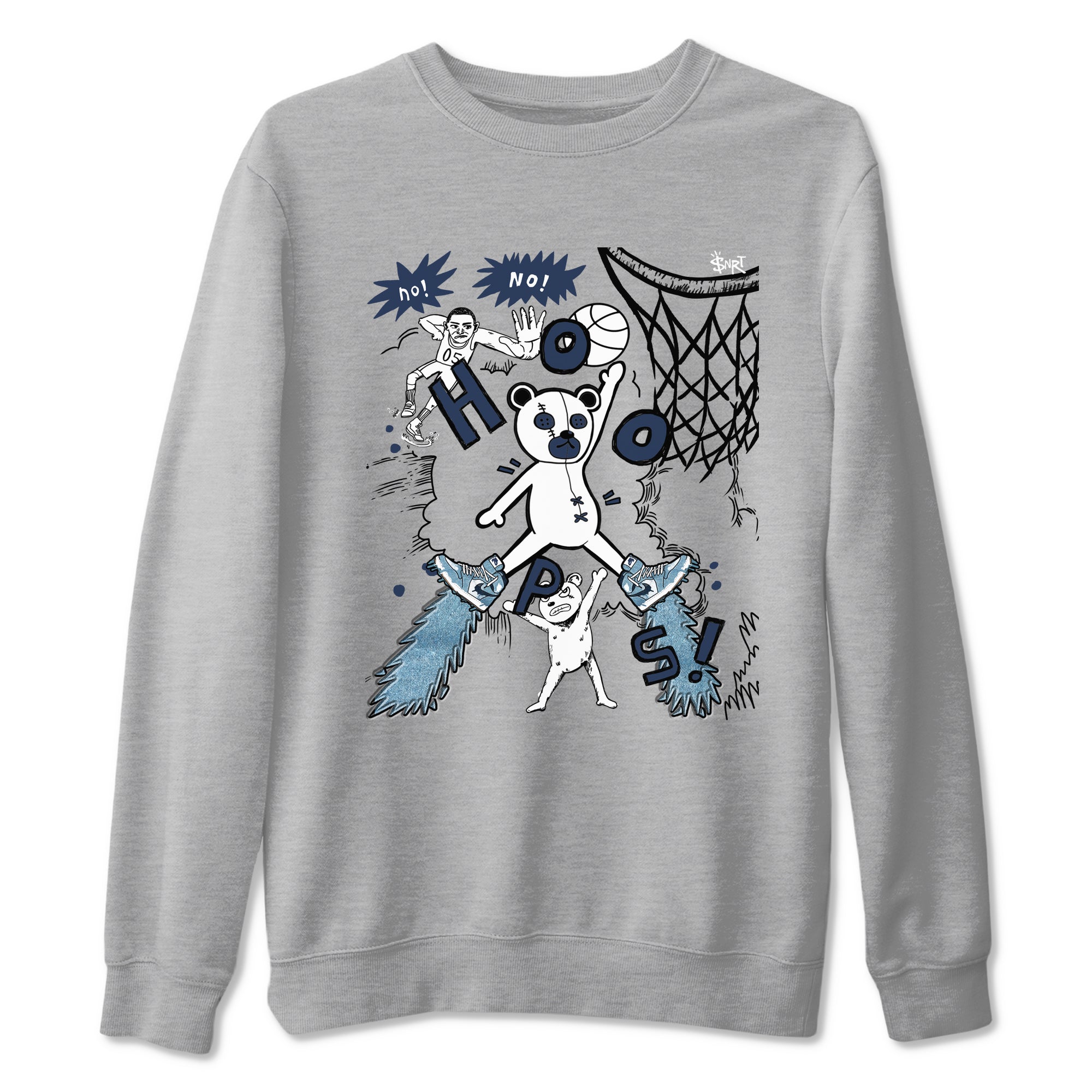 Stop The Bear snkmatch Tees - Air Jordan 1 Denim 2024