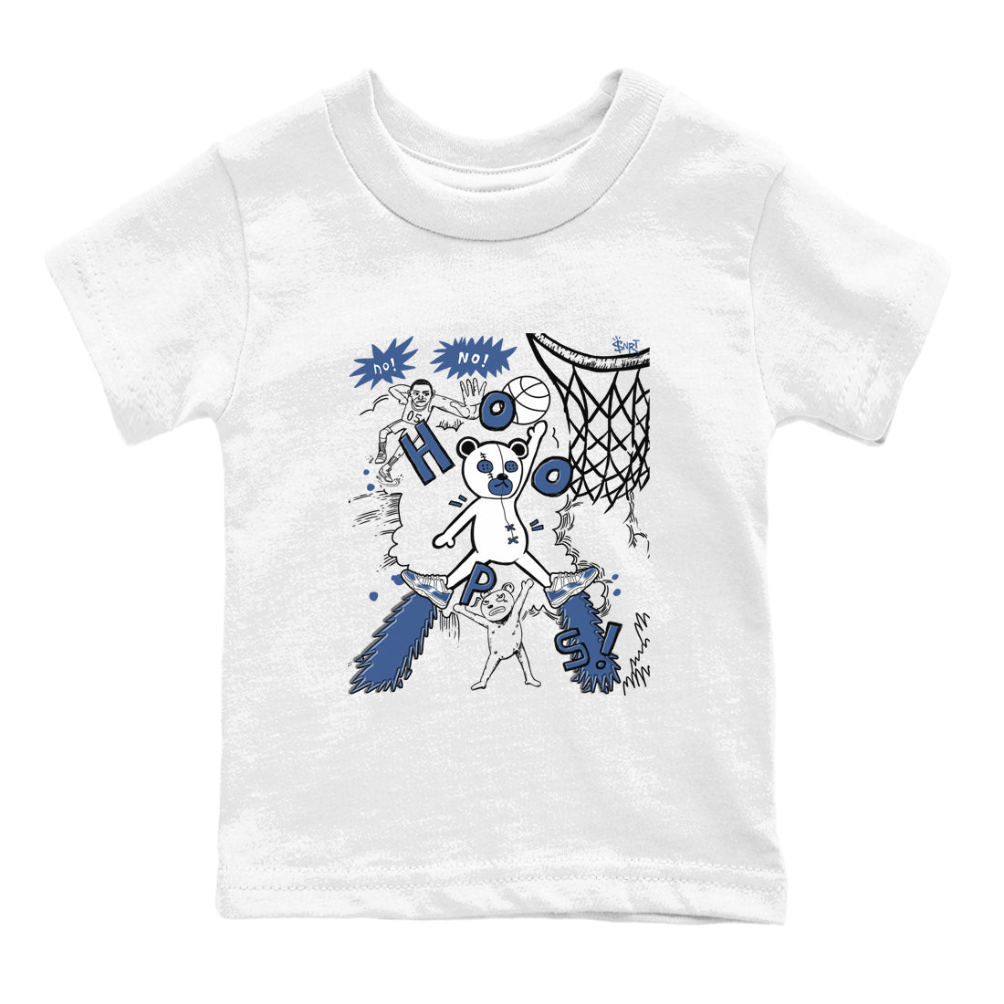 Stop The Bear snkmatch Tees Kids - Air Jordan 11 Diffused Blue