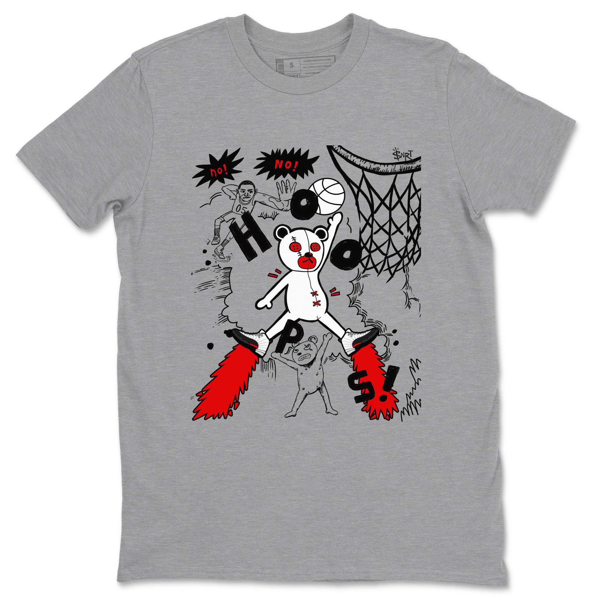 Stop The Bear snkmatch Tees - Air Jordan 12 Taxi Flip