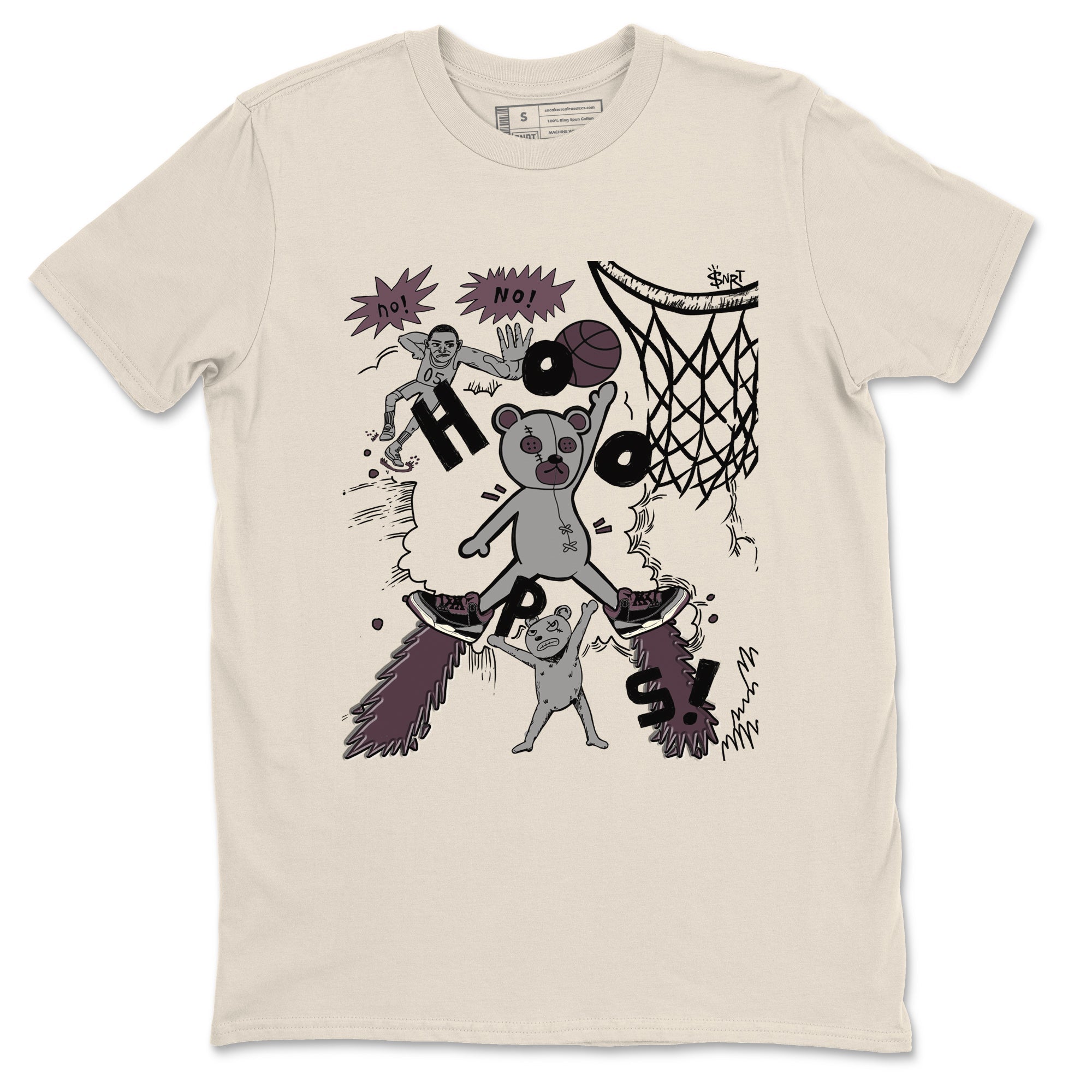 Stop The Bear snkmatch Tees - Air Jordan 3 A Ma Maniere x Black