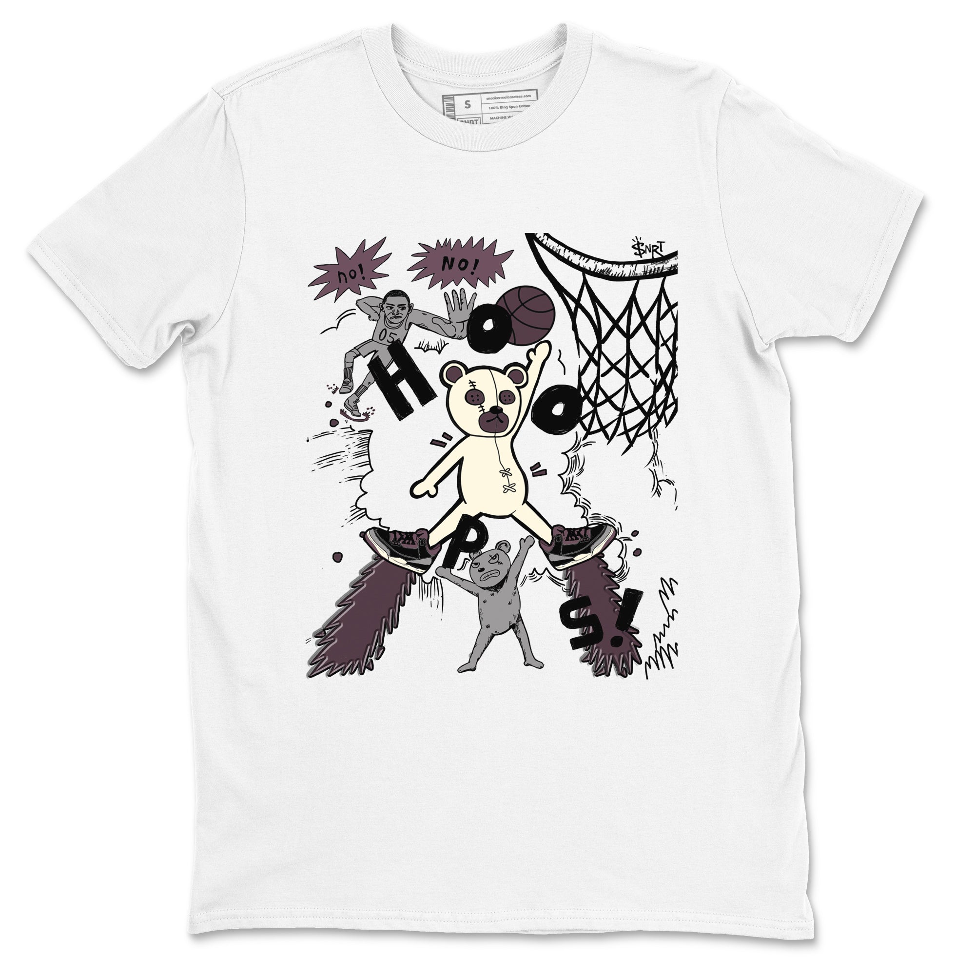 Stop The Bear snkmatch Tees - Air Jordan 3 A Ma Maniere x Black