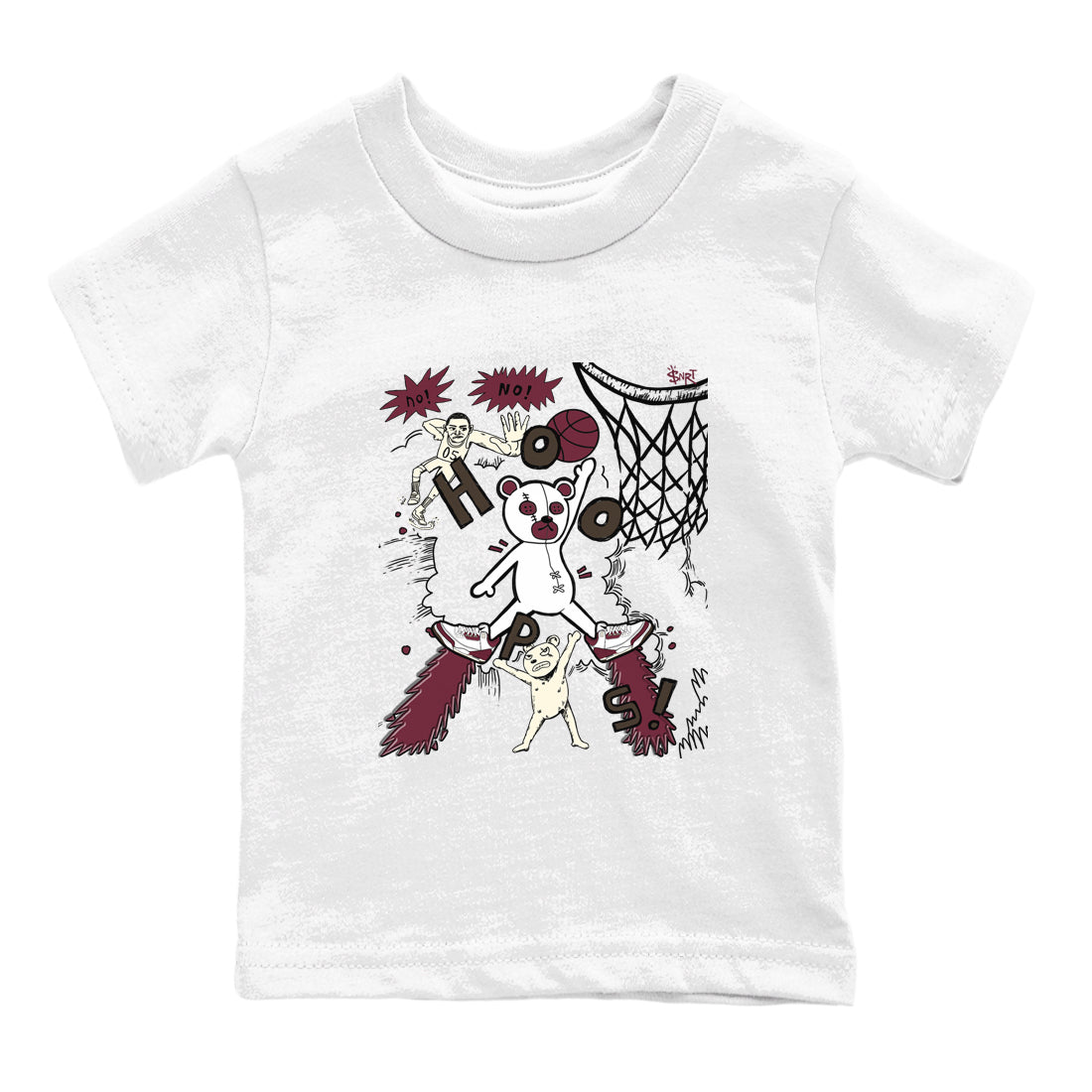 Stop The Bear snkmatch Tees Kids - Air Jordan 3 A Ma Maniere x Burgundy Crush
