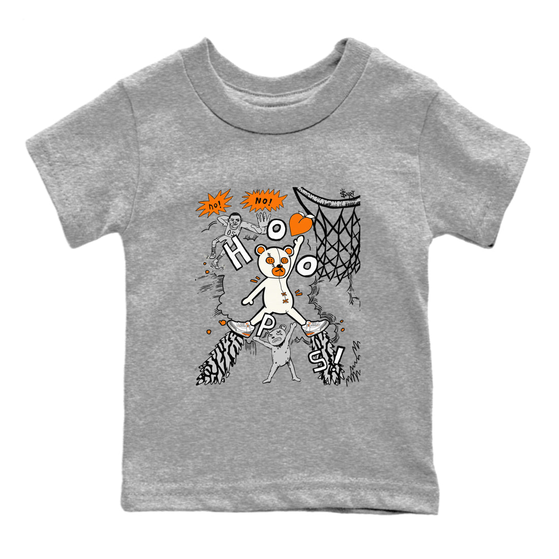 Stop The Bear snkmatch Tees Kids - Air Jordan 3 Georgia Peach