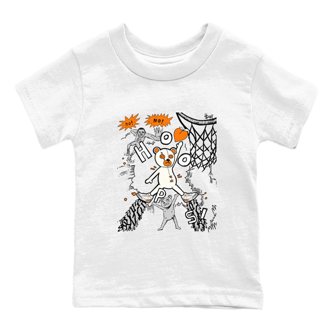 Stop The Bear snkmatch Tees Kids - Air Jordan 3 Georgia Peach