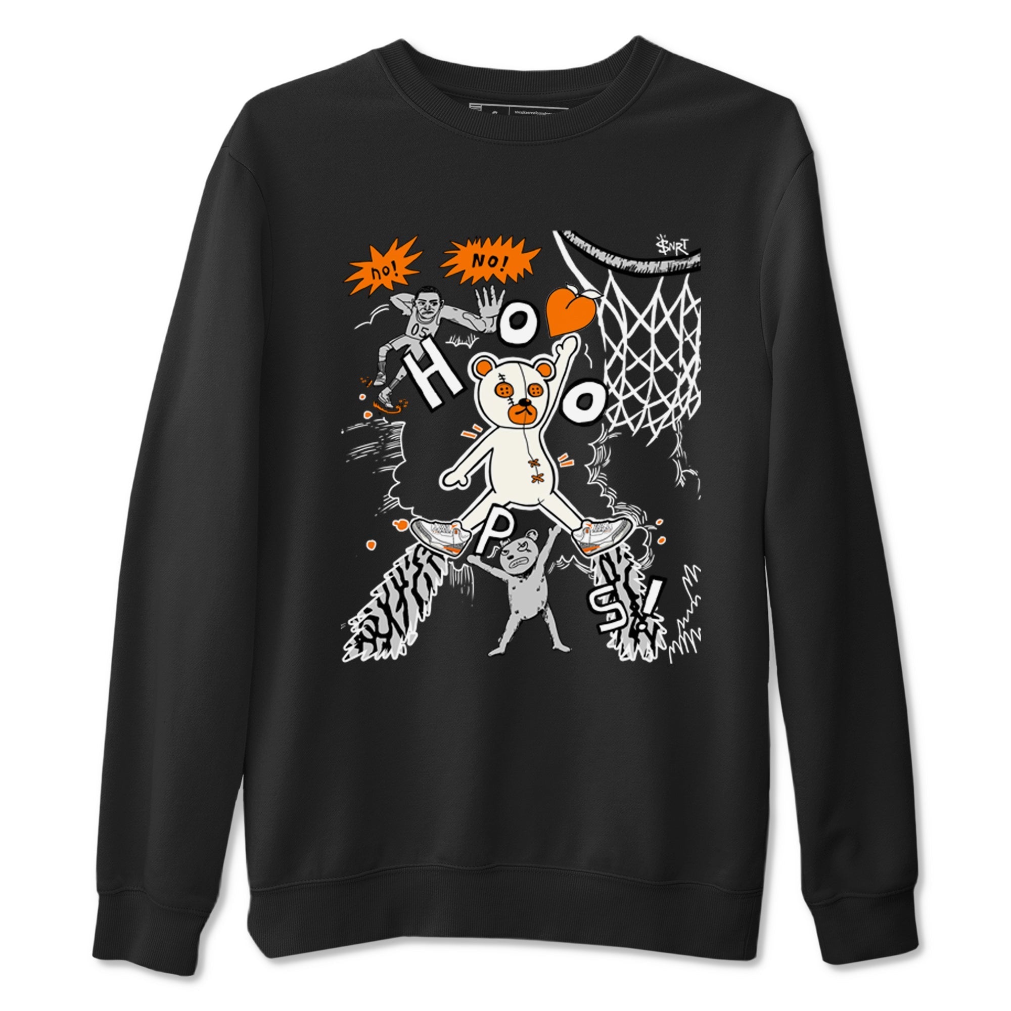 Stop The Bear snkmatch Tees - Air Jordan 3 Georgia Peach