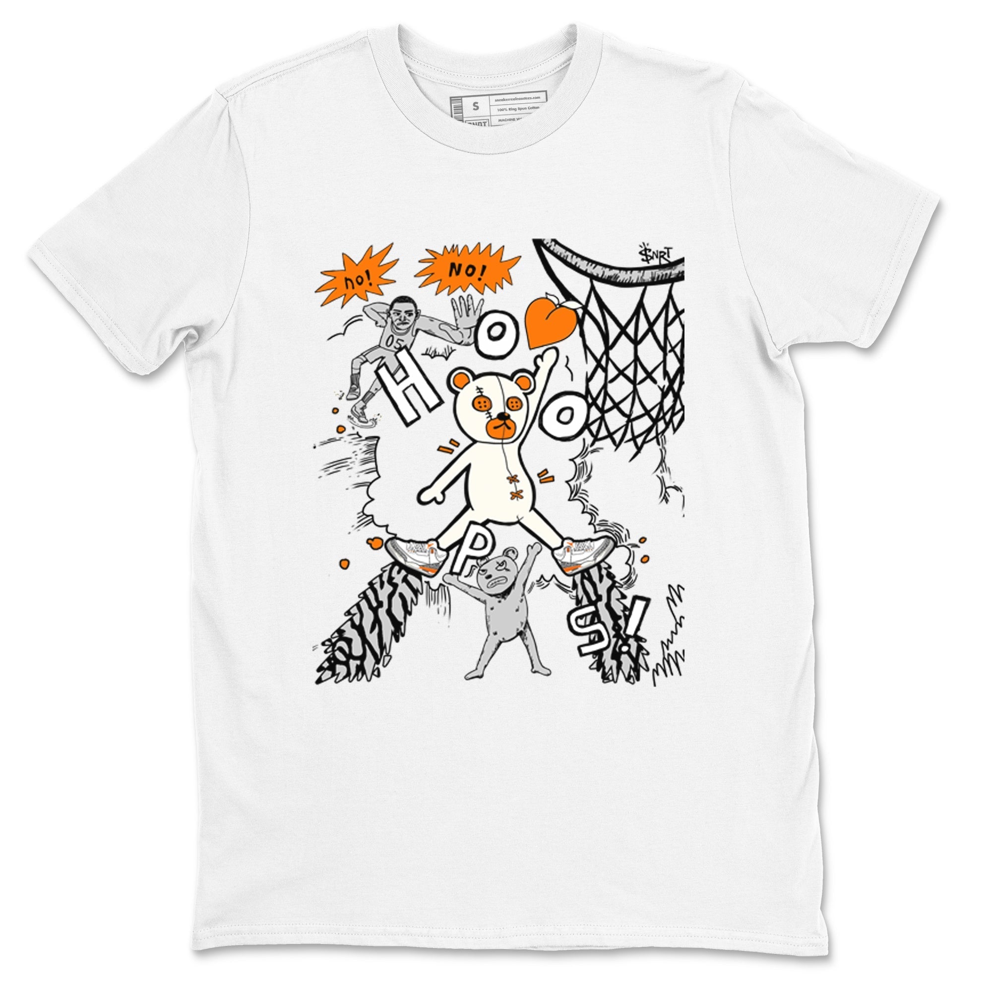 Stop The Bear snkmatch Tees - Air Jordan 3 Georgia Peach