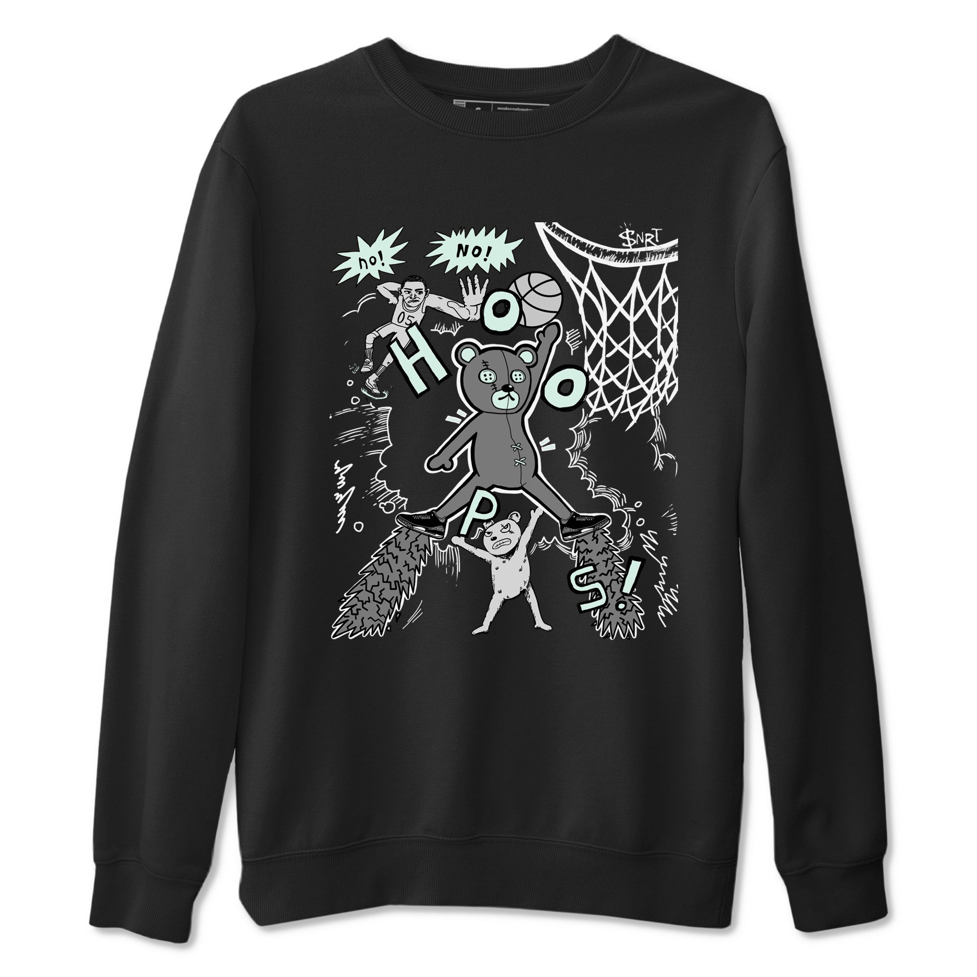 Stop The Bear snkmatch Tees - Air Jordan 3 Green Glow