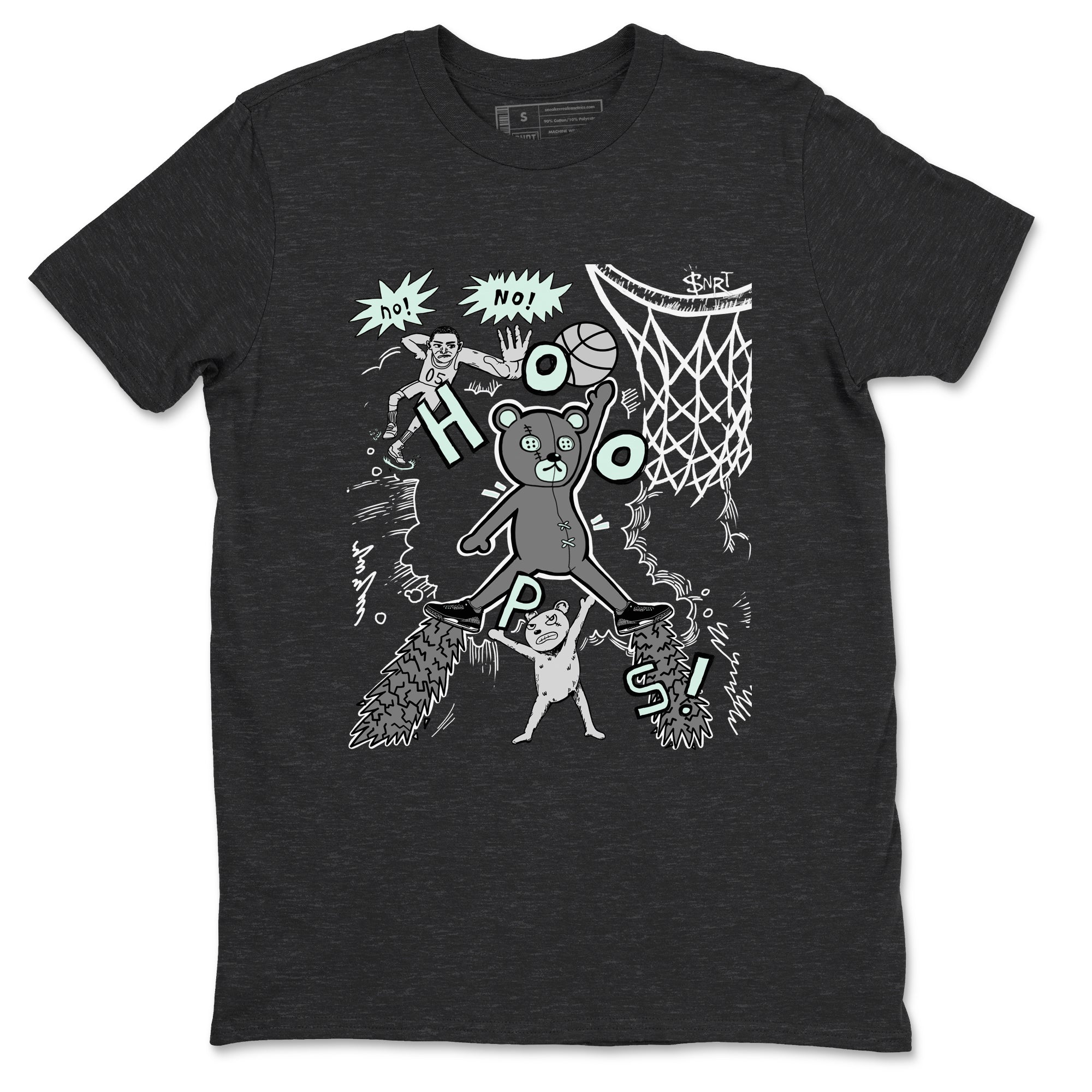 Stop The Bear snkmatch Tees - Air Jordan 3 Green Glow