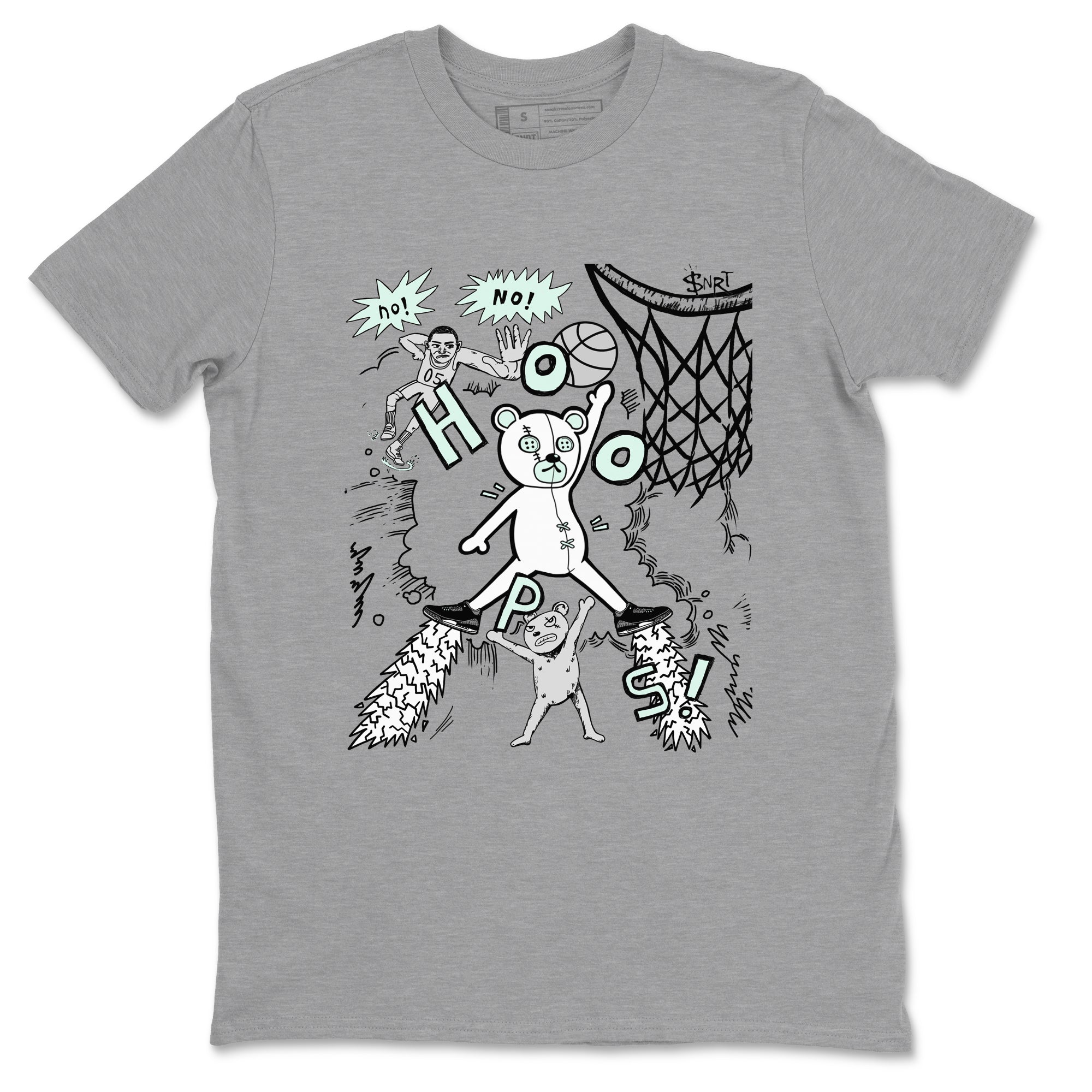 Stop The Bear snkmatch Tees - Air Jordan 3 Green Glow