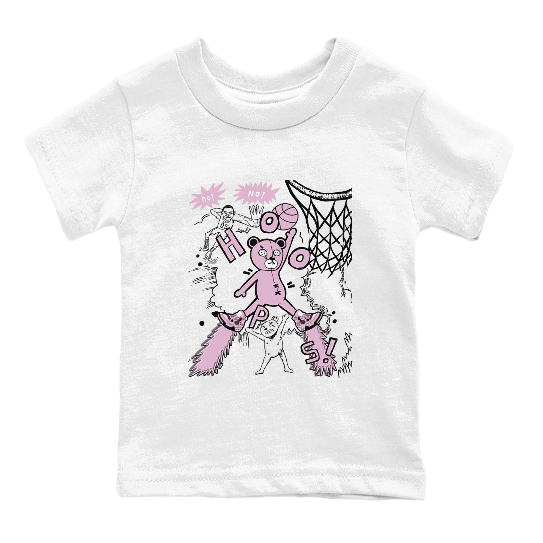 Stop The Bear snkmatch Tees Kids - Air Jordan 4 Orchid
